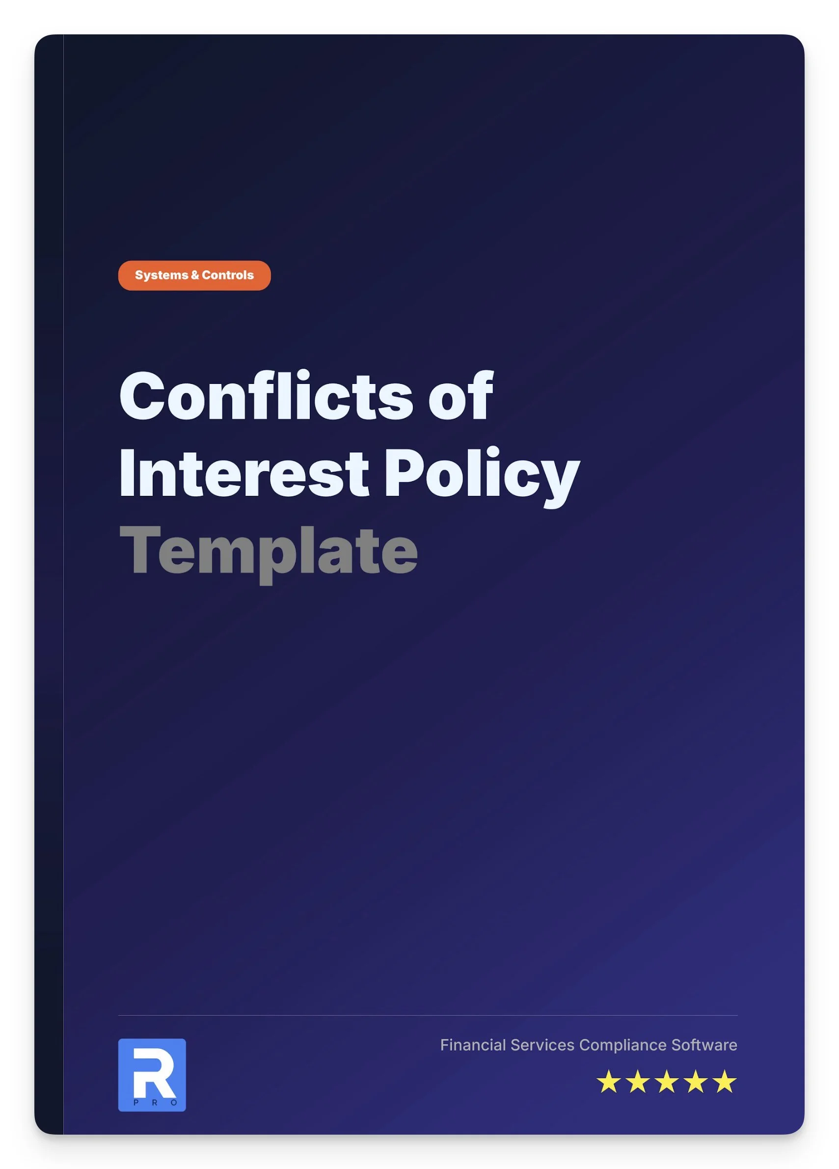 Conflicts of Interest Policy + Templates