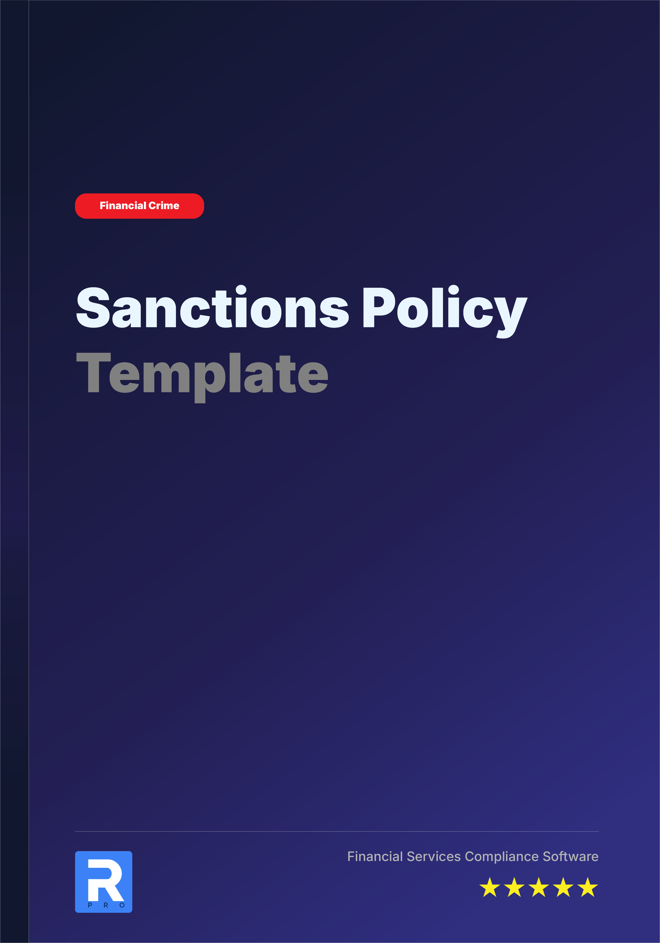 Sanctions Policy