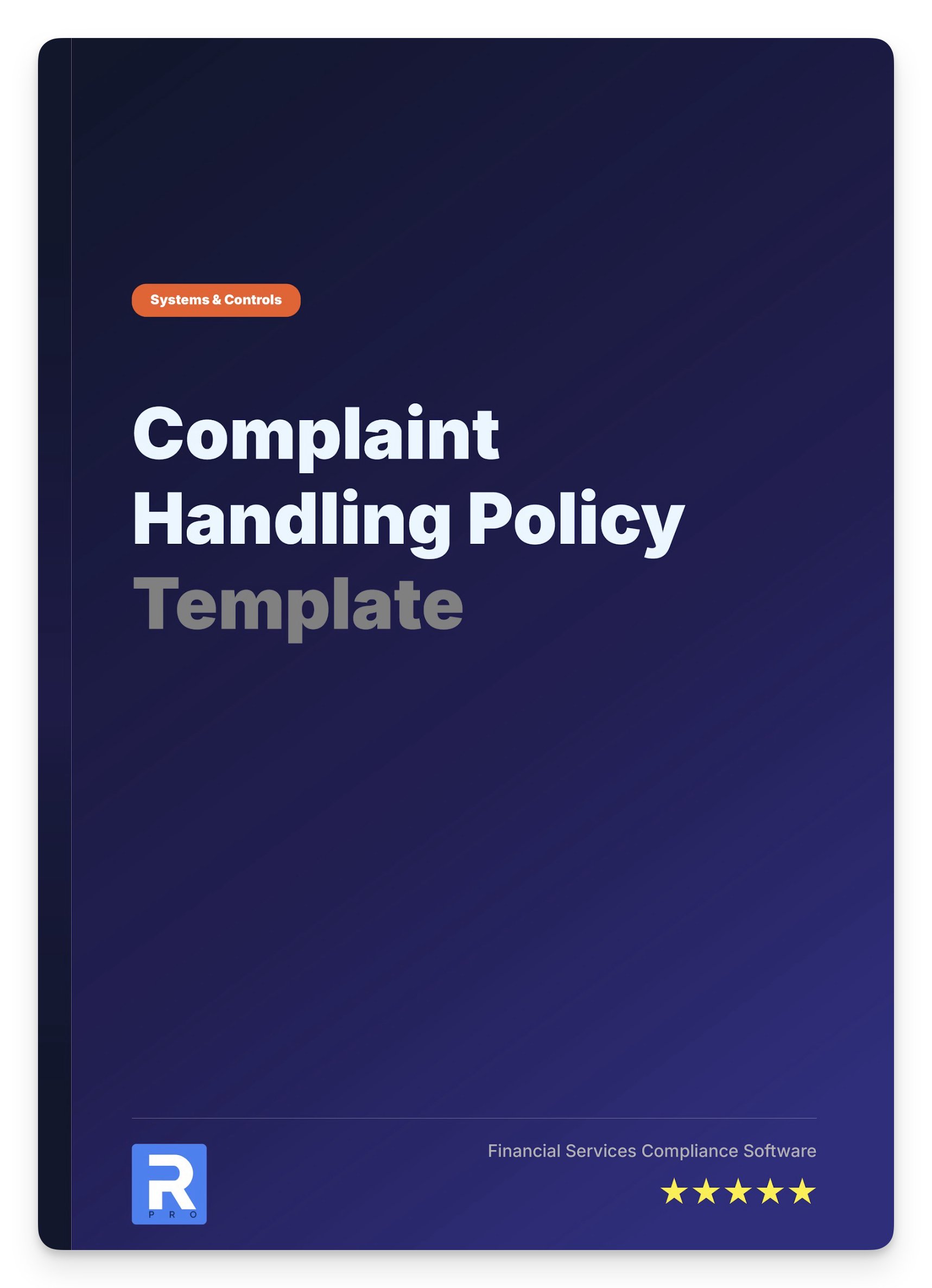 Complaints Handling Policy + Templates