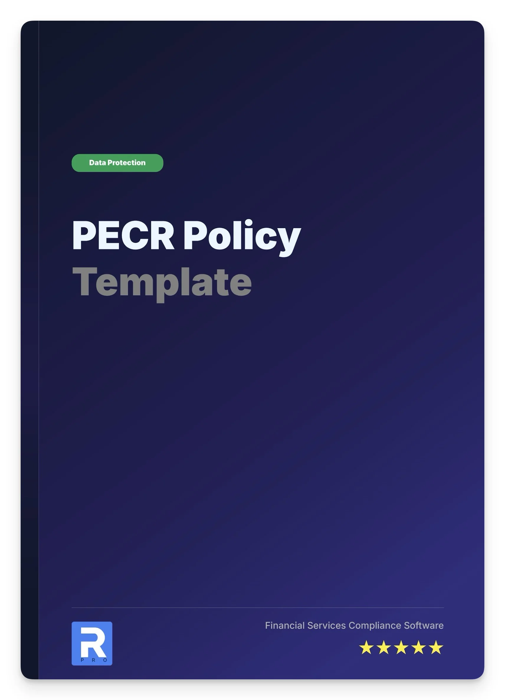 PECR Policy Template