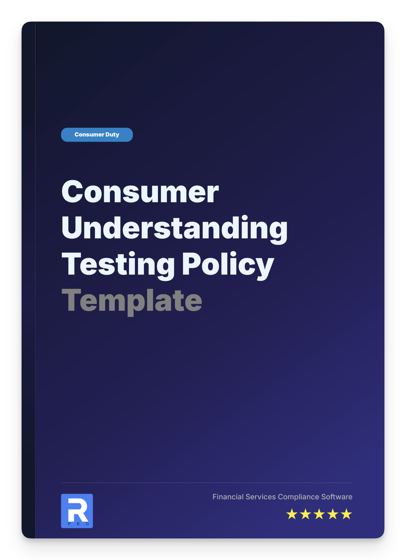 Customer Understanding Policy Template