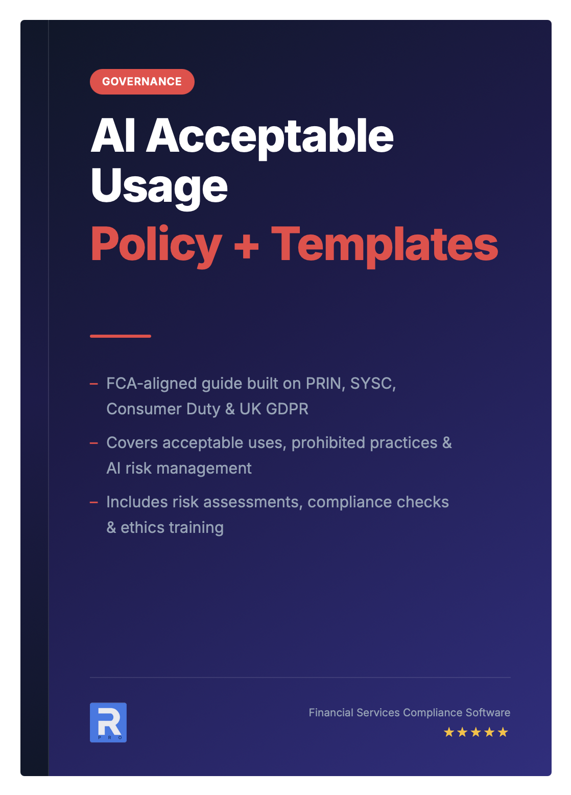 AI Acceptable Usage Policy + Templates