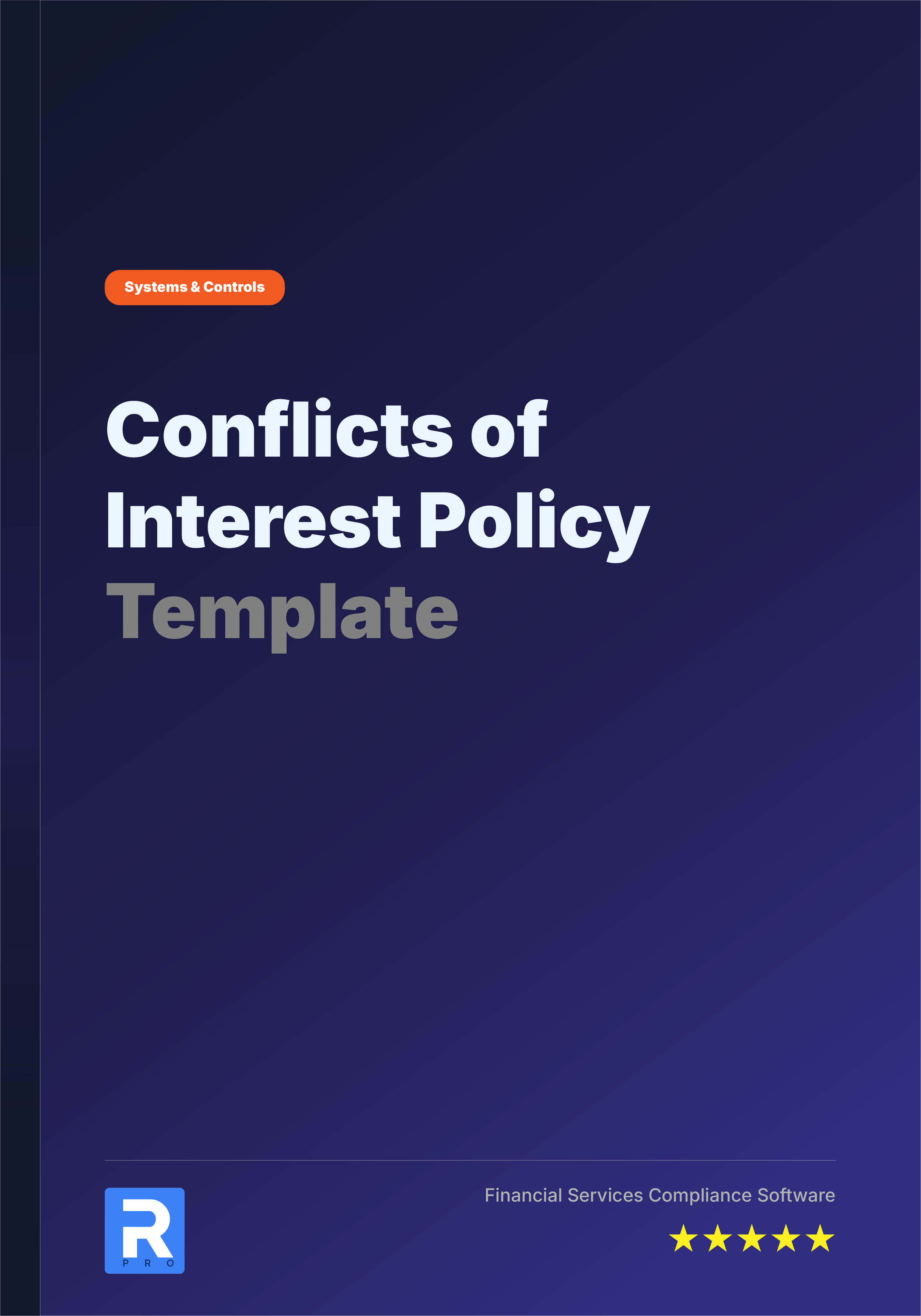 Conflicts of Interest Policy + Templates