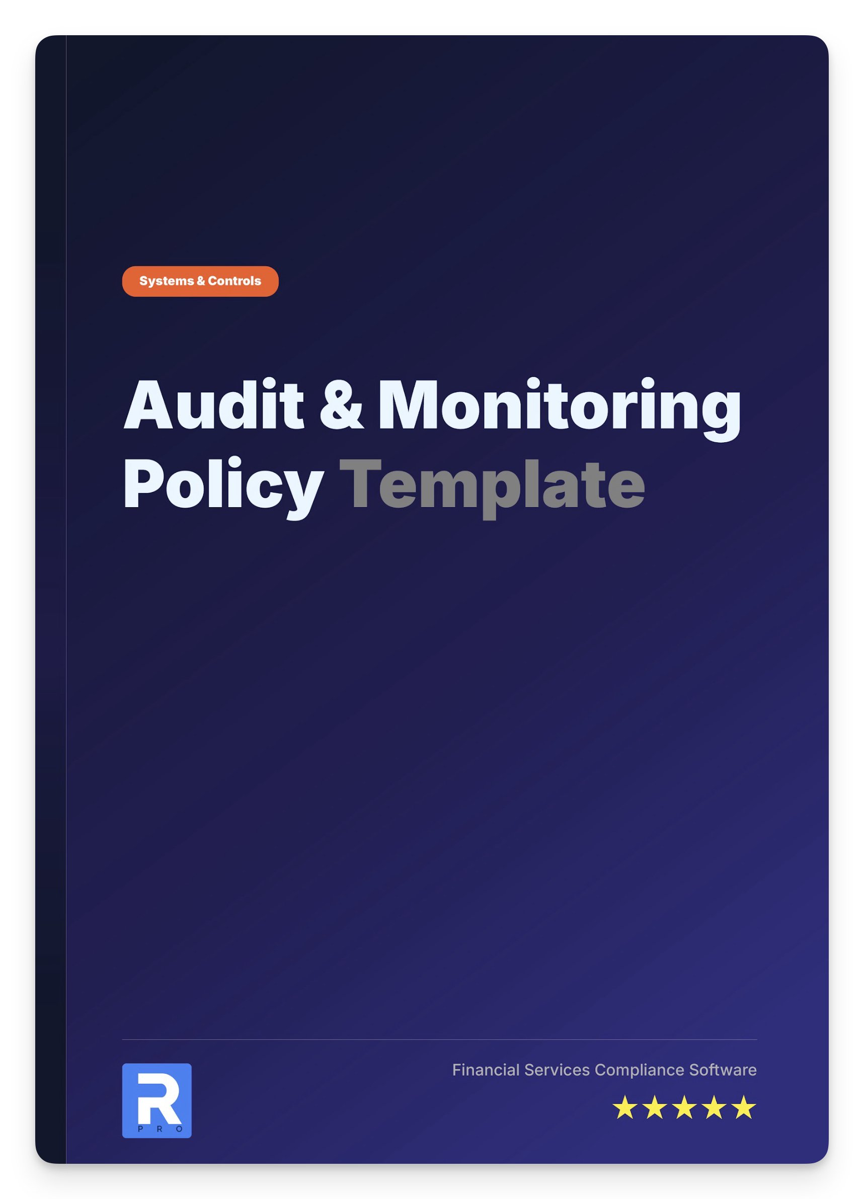 Audit & Monitoring Policy + Templates