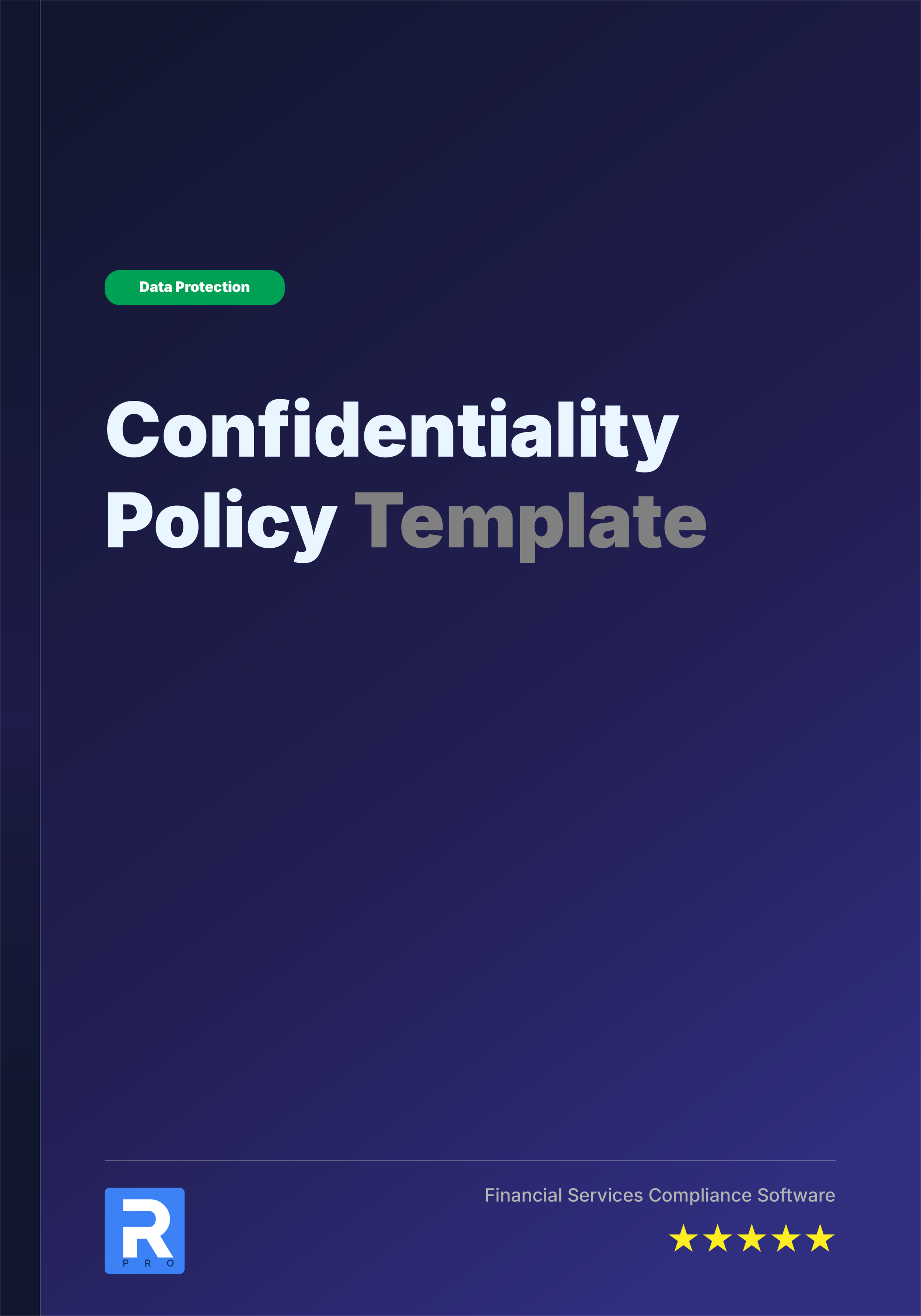 Confidentiality Policy + Templates