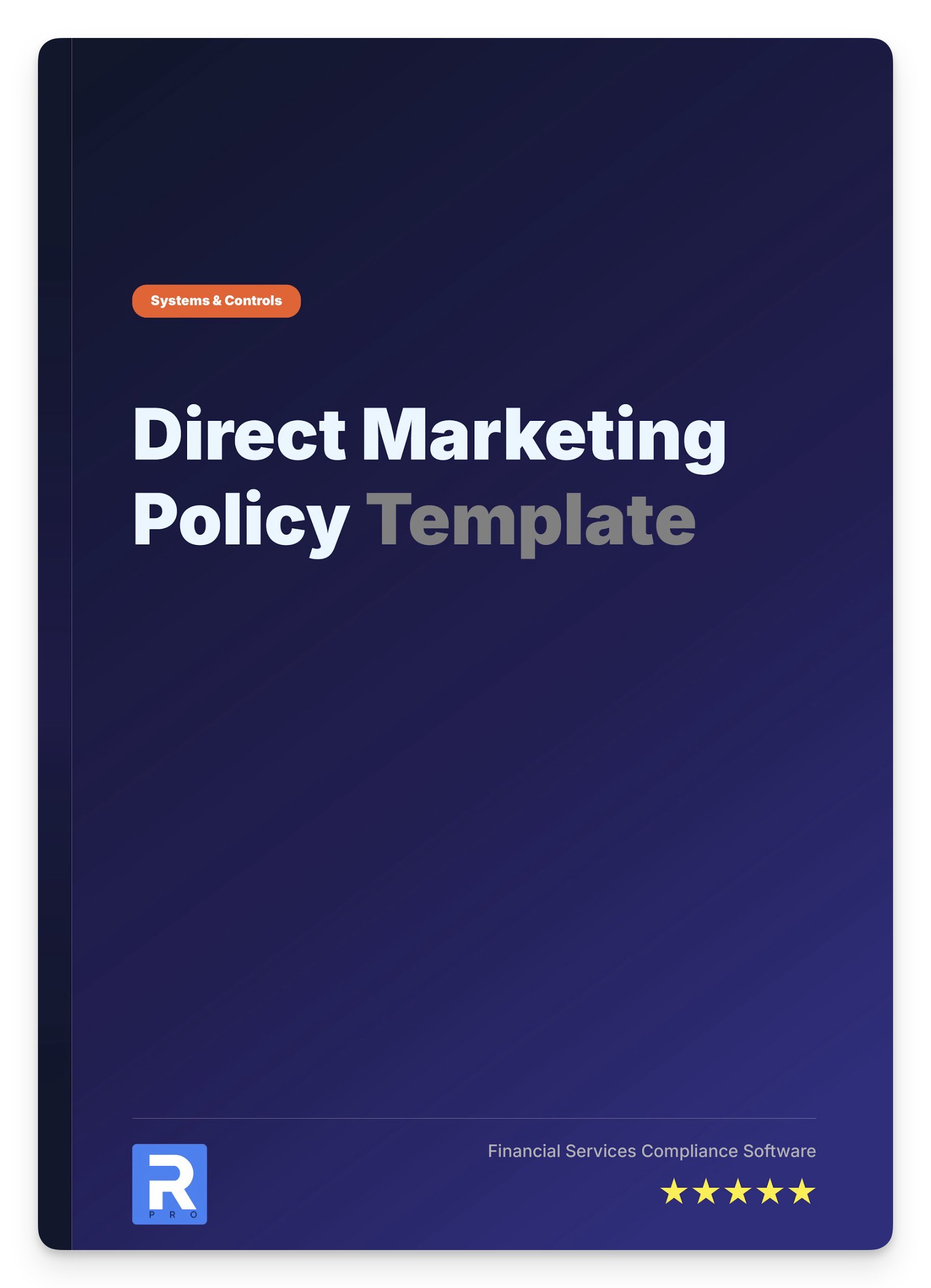 Direct Marketing Policy Template