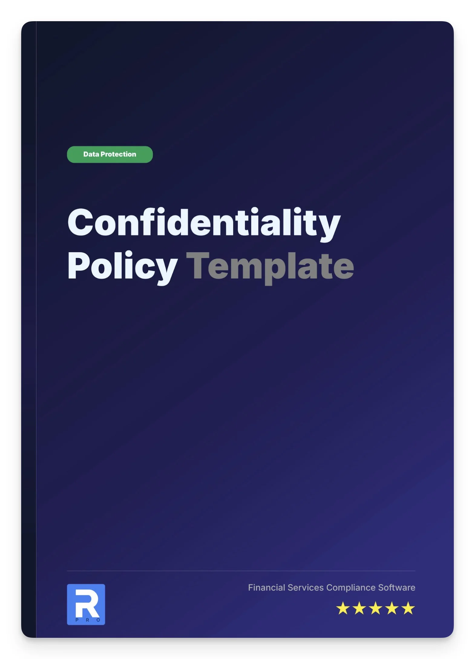Confidentiality Policy Template