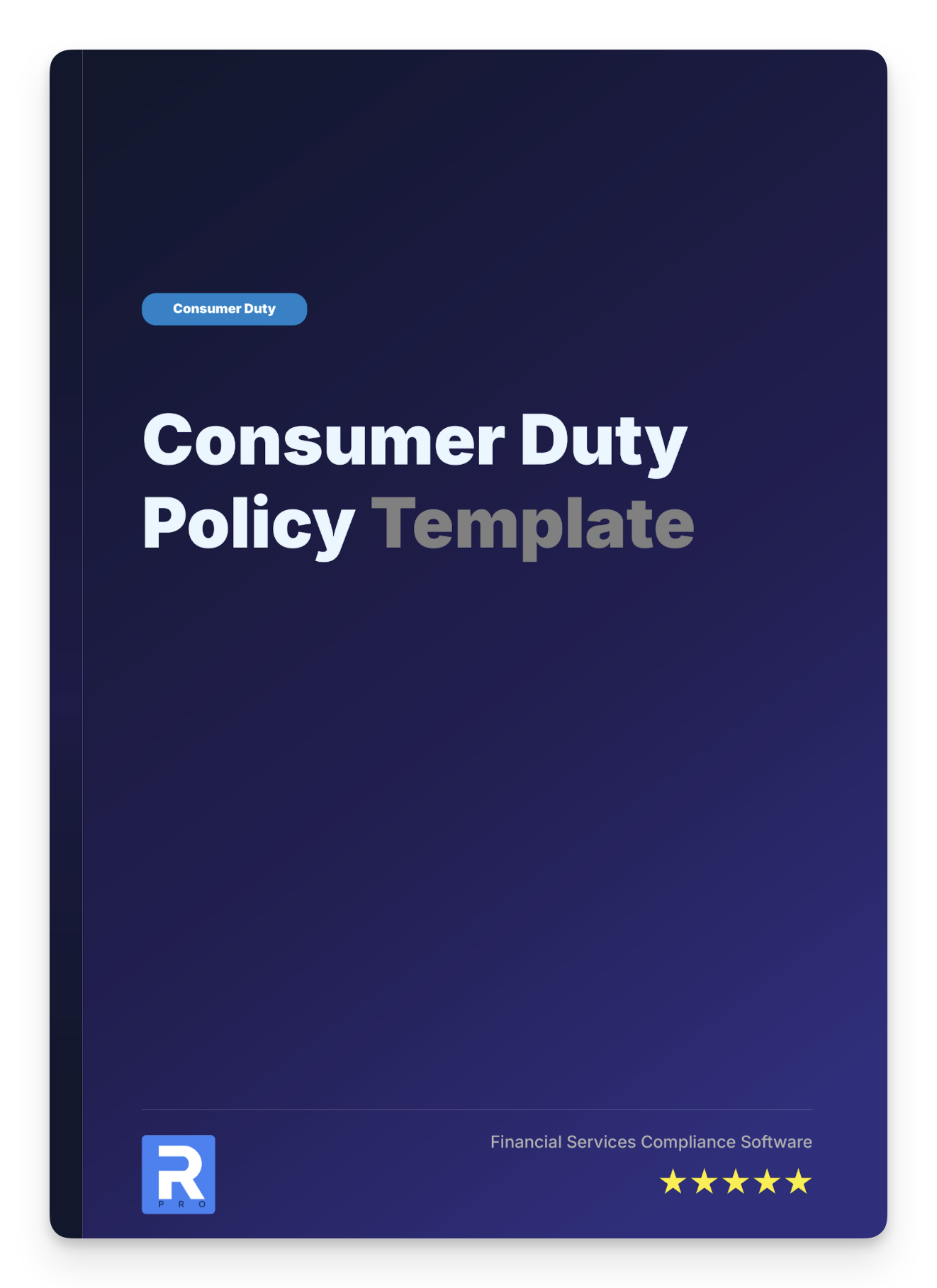 Consumer Duty Policy + Templates