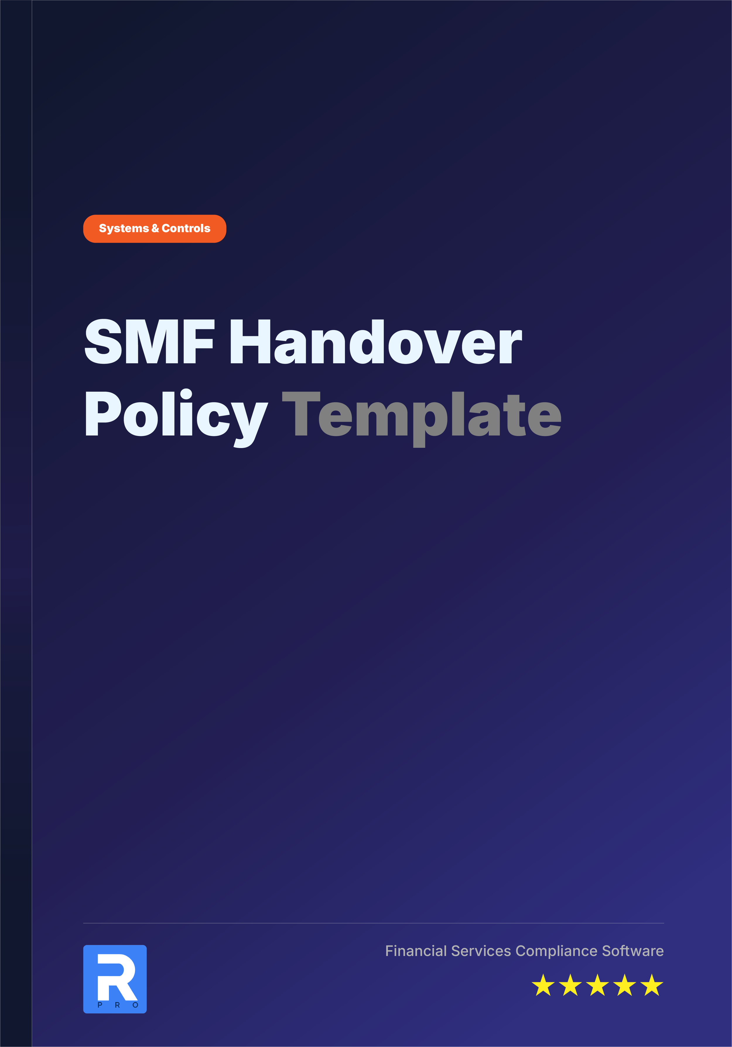 SMF Handover Policy Template