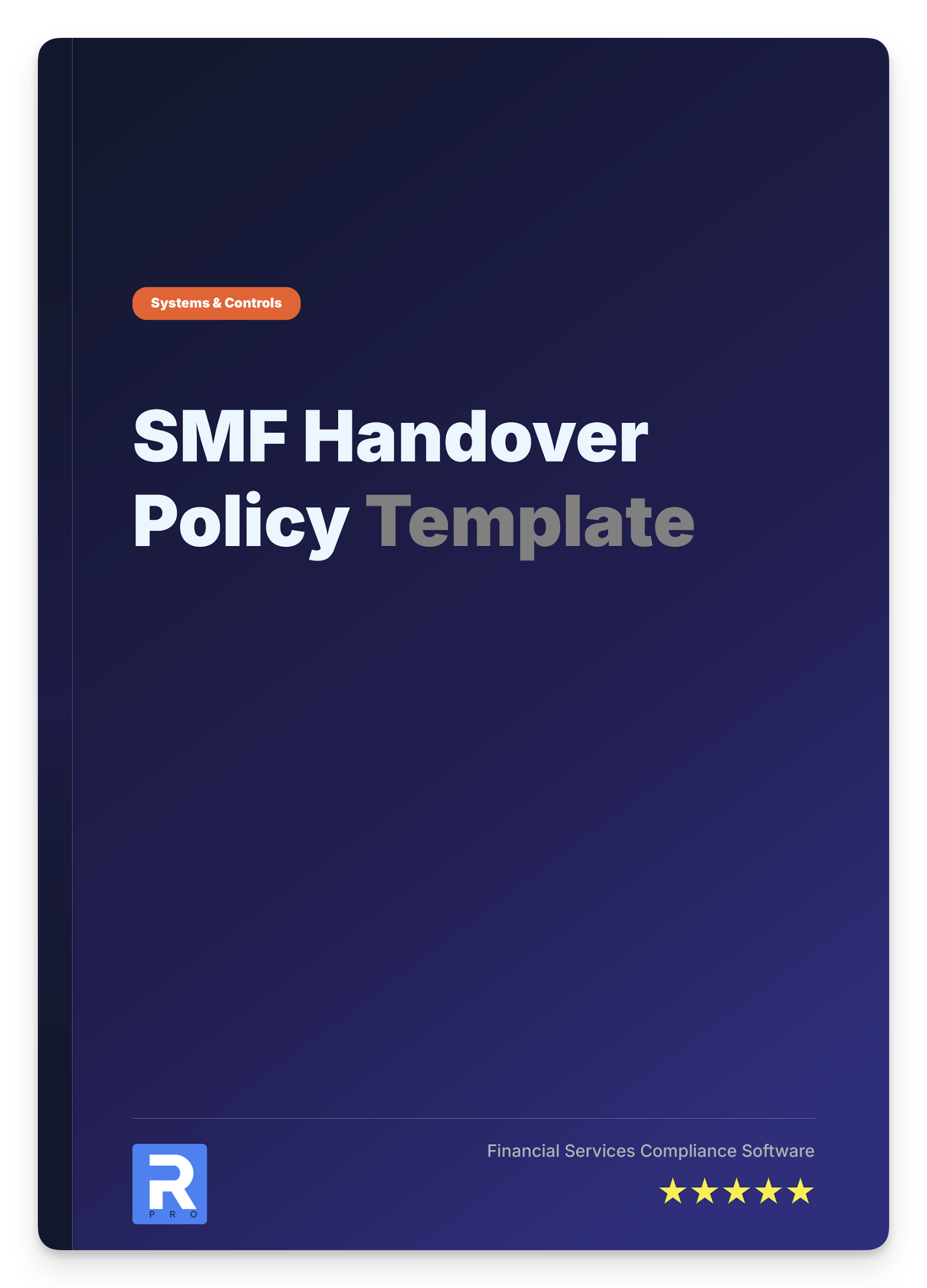 SMF Handover Policy Template