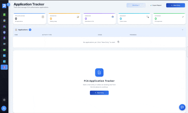 FCA Application Pipeline