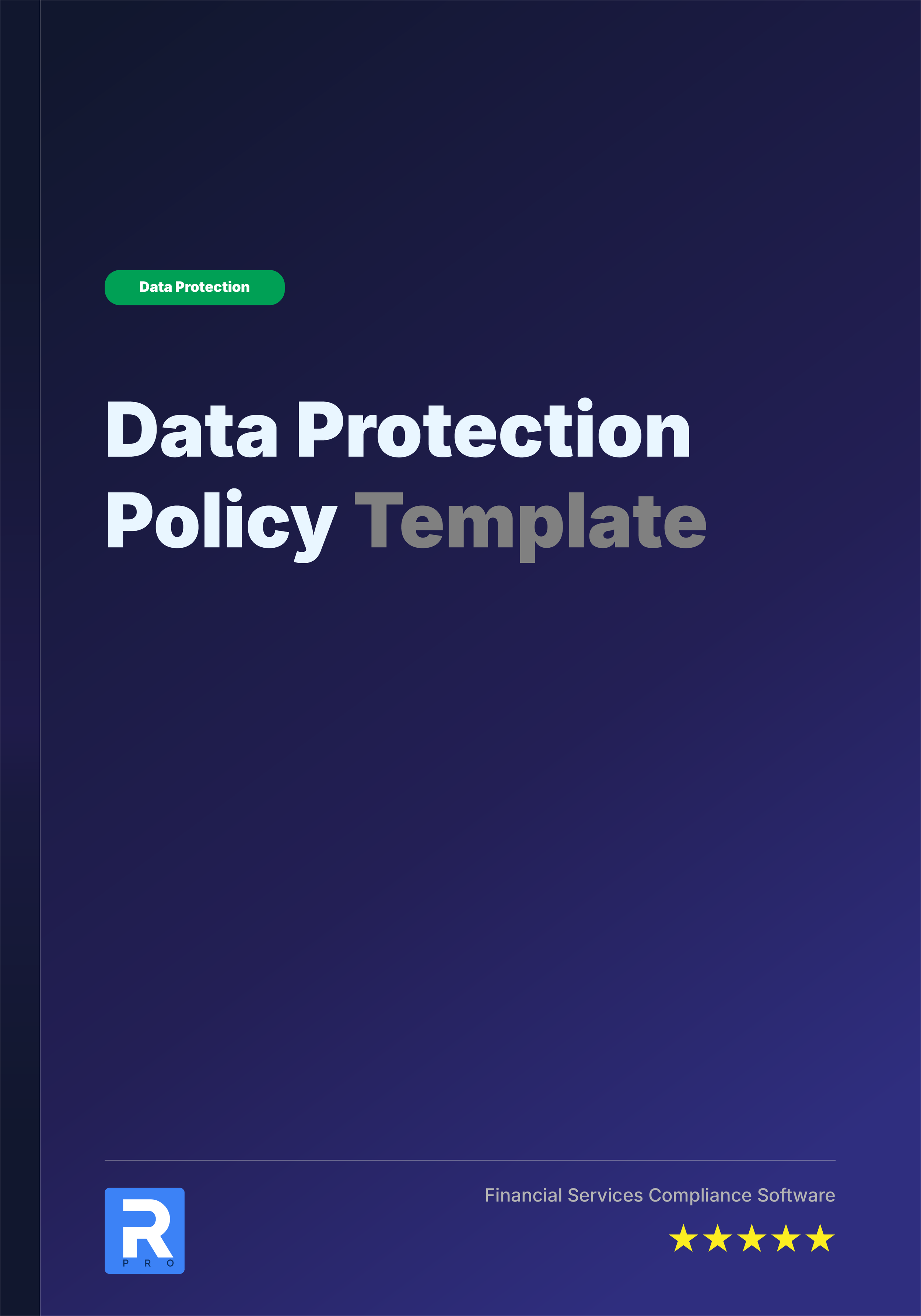 Data Protection Policy Template