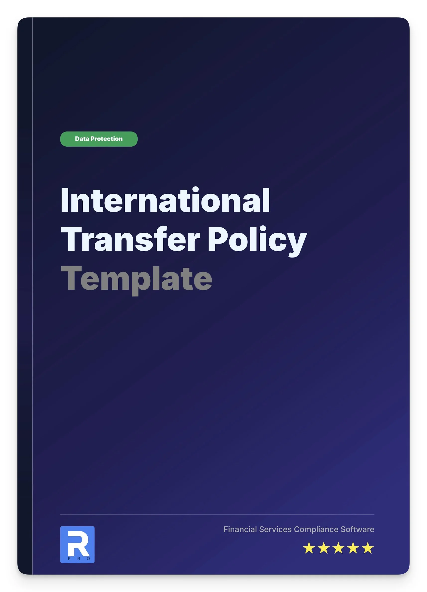 International Data Transfers Policy Template