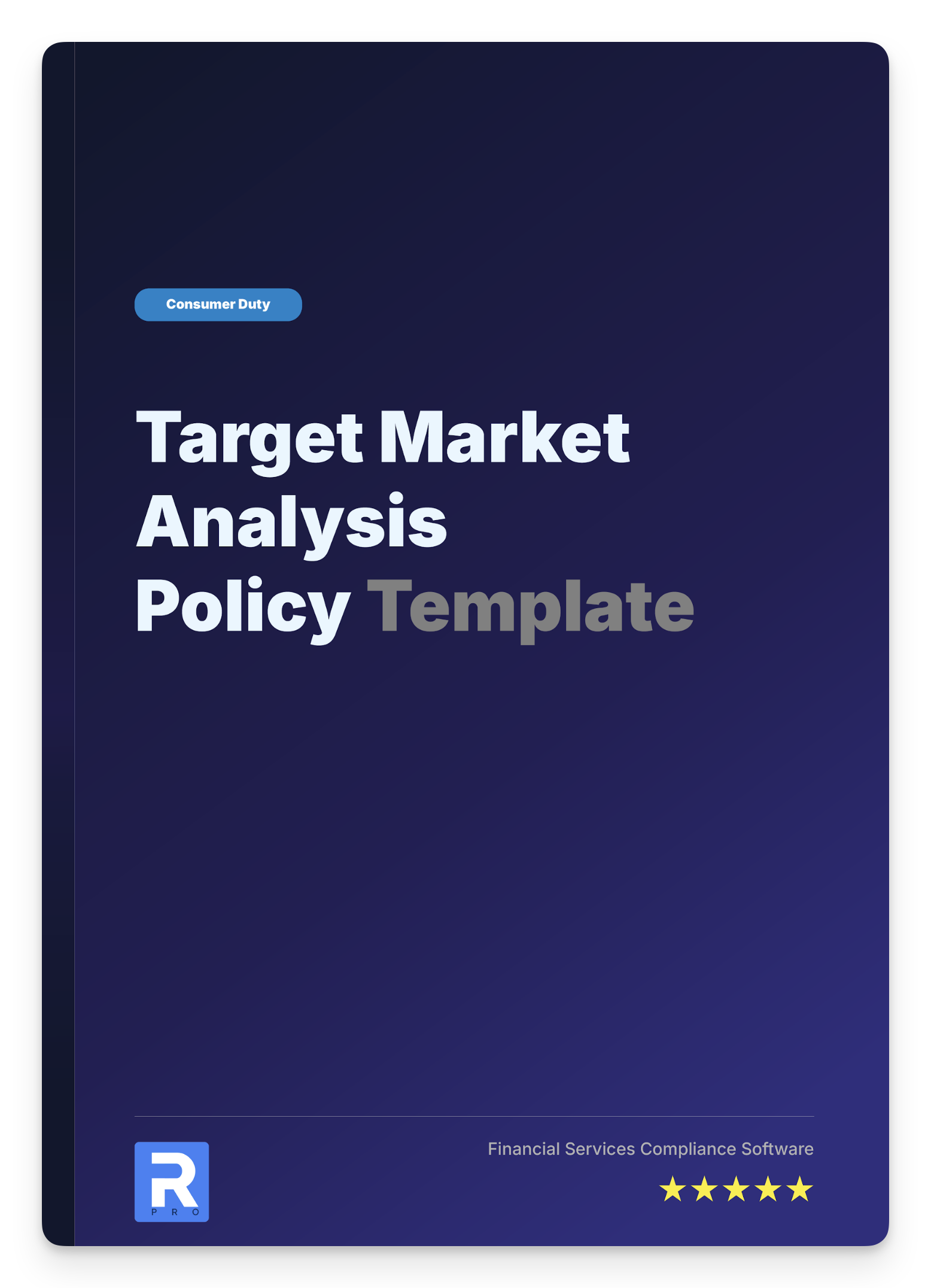 Target Market Analysis Policy Template