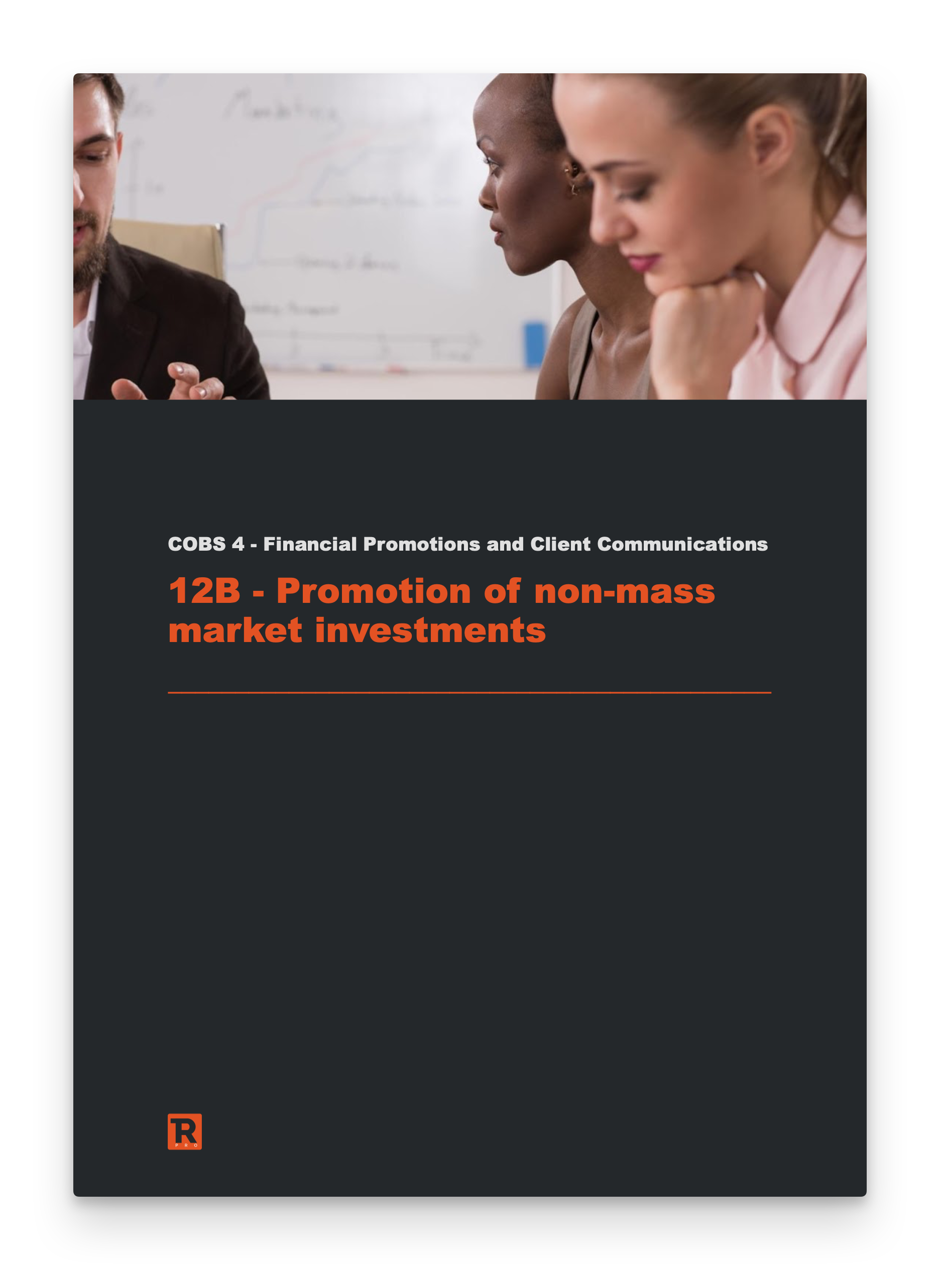Promotions of Non Mass Market Investments
