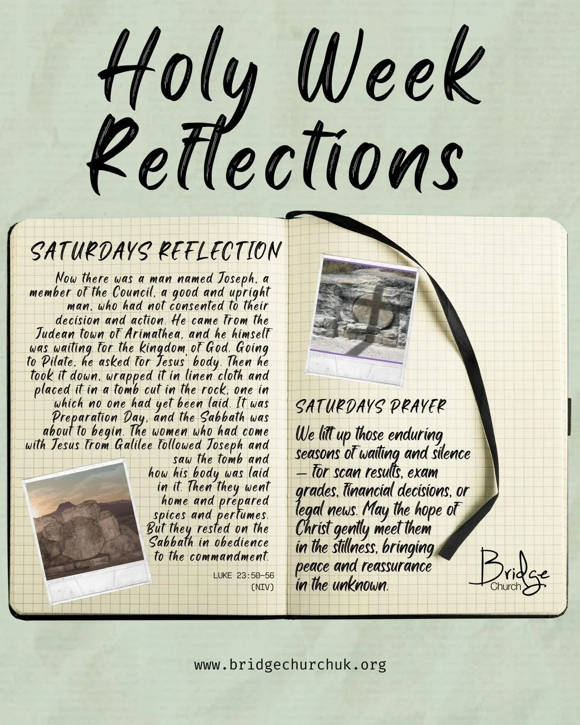 Our Holy Week Reflections (Saturday)
