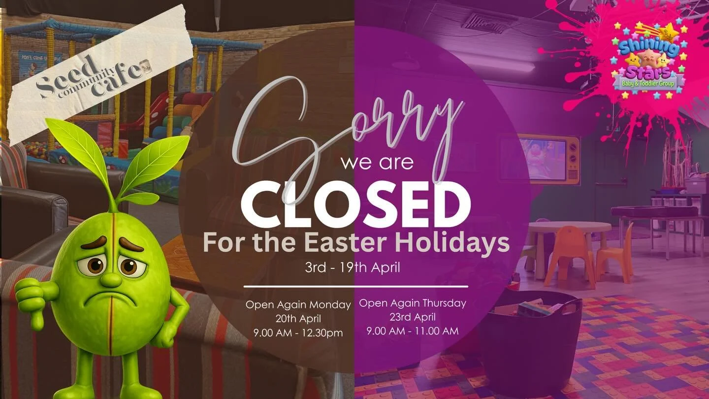 As you all go off to enjoy to enjoy Easter, this is just a gentle reminder that we are closed for Easter to give our volunteers some well earned rest.

Have a great Easter everyone.