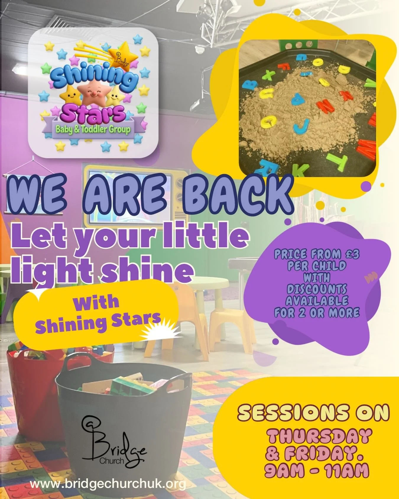 We are back and looking forward to seeing you!