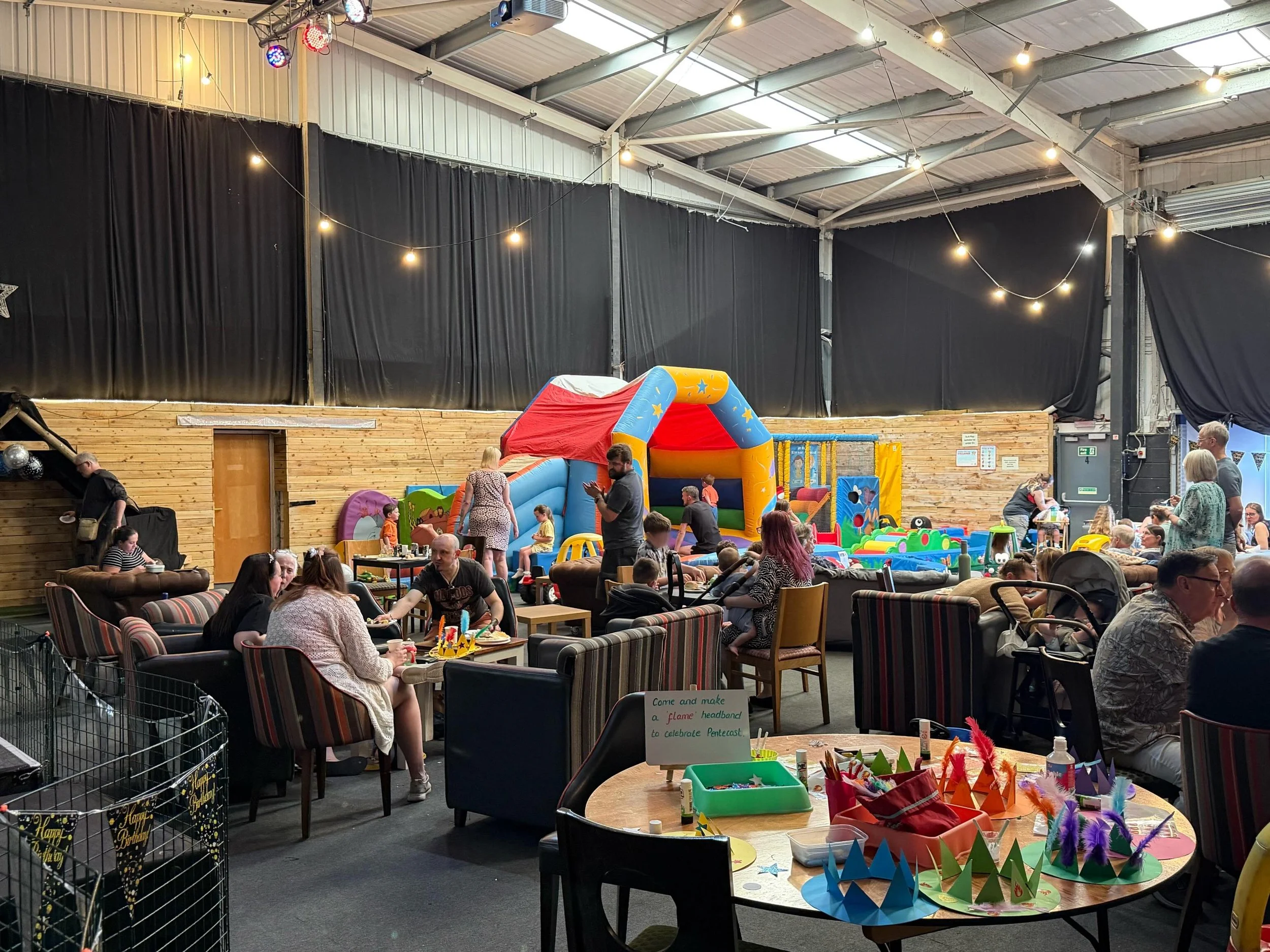 What an incredible time we had for our Church Pentecost Birthday.  Burgers, hotdogs, snacks, toys, craft, bouncy castle, Seed coffee, fellowship and most importantly we definitely felt gods grace.  Thank you everyone that came, we can&rsquo;t wait to