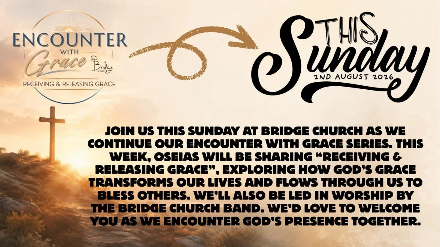 This week it&rsquo;s all about Receiving and Releasing Grace