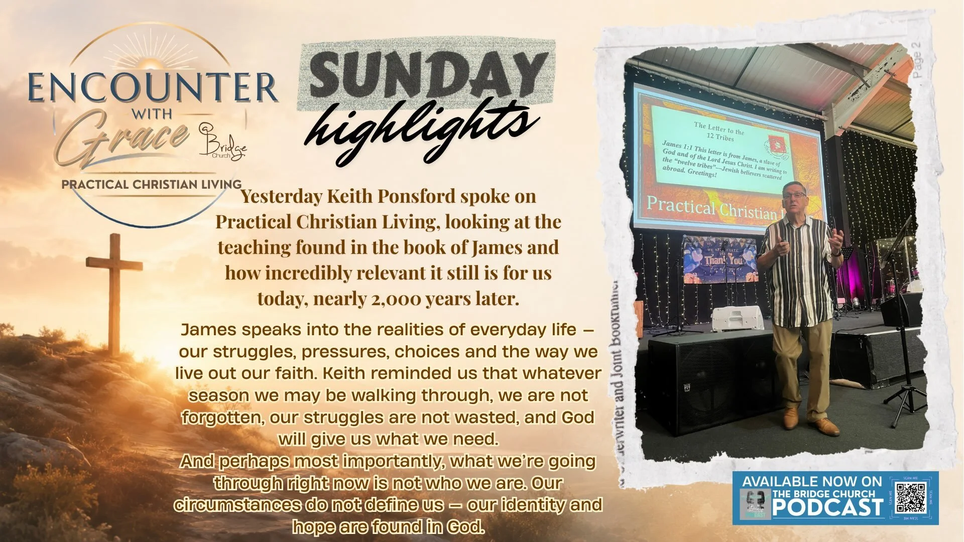 Yesterday was all about Practical Christian Living