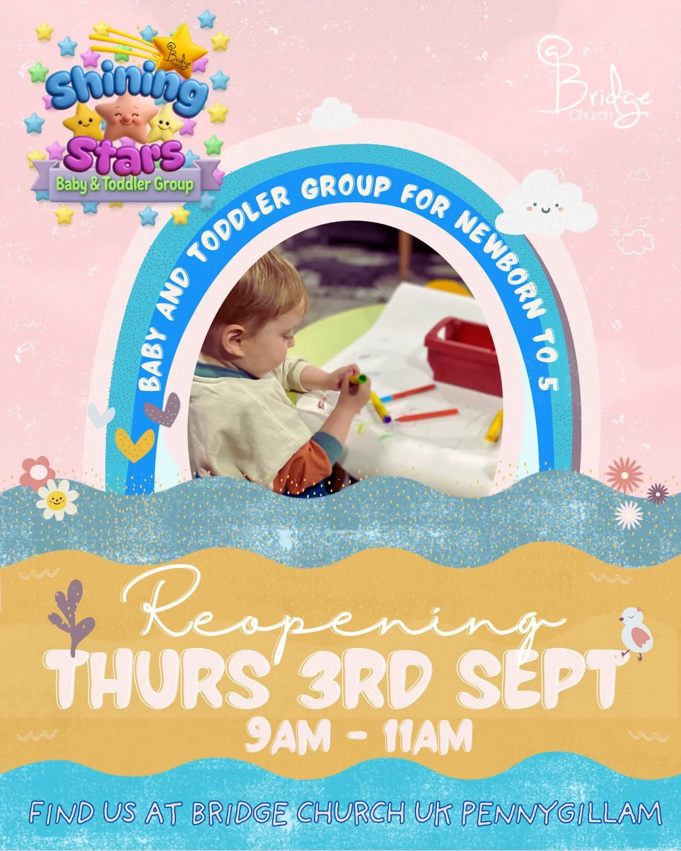 We reopen Thursday 3rd September 9am - 11am