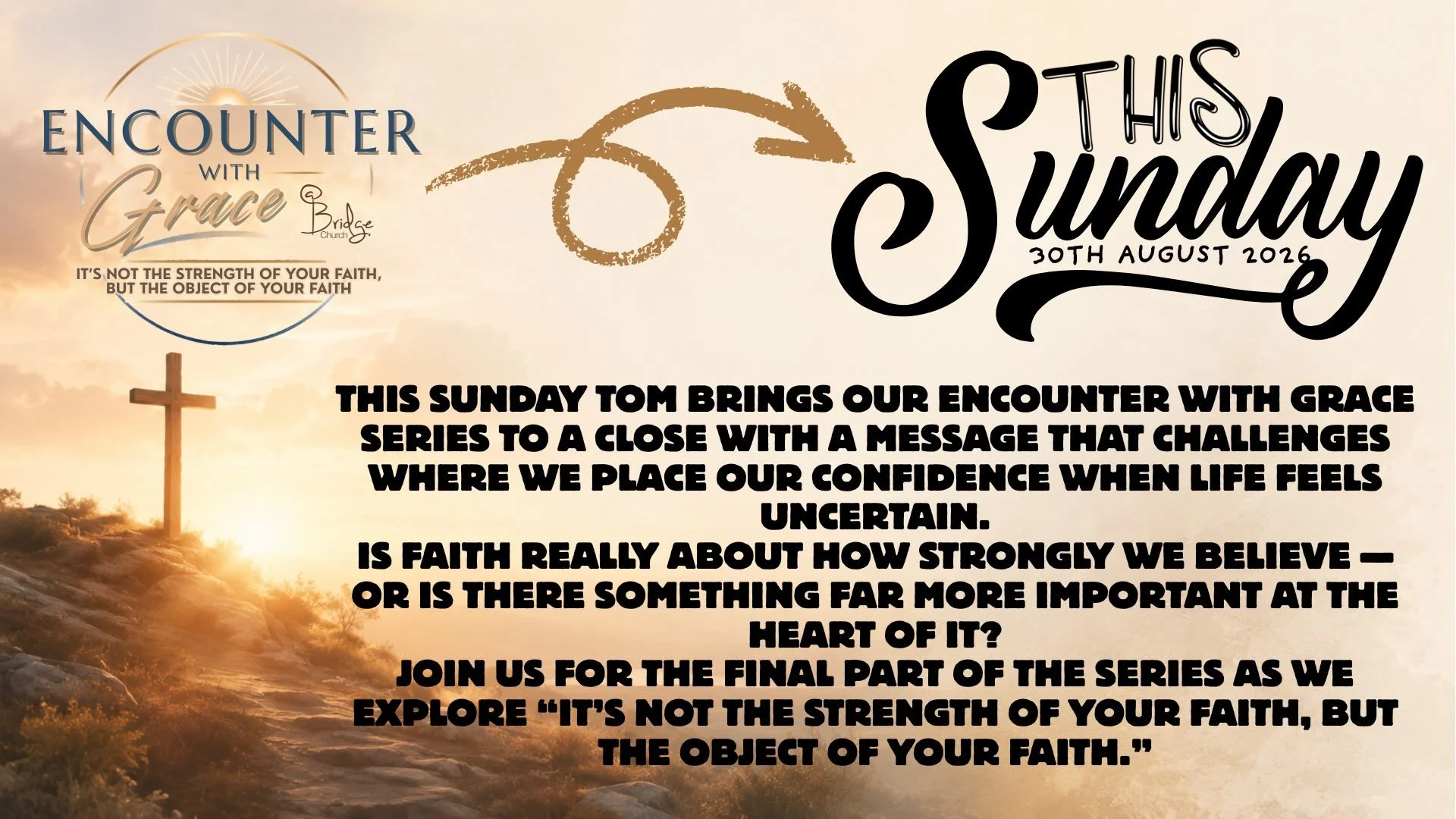 This Sunday at Bridge is going to be a good one, don&rsquo;t miss it!