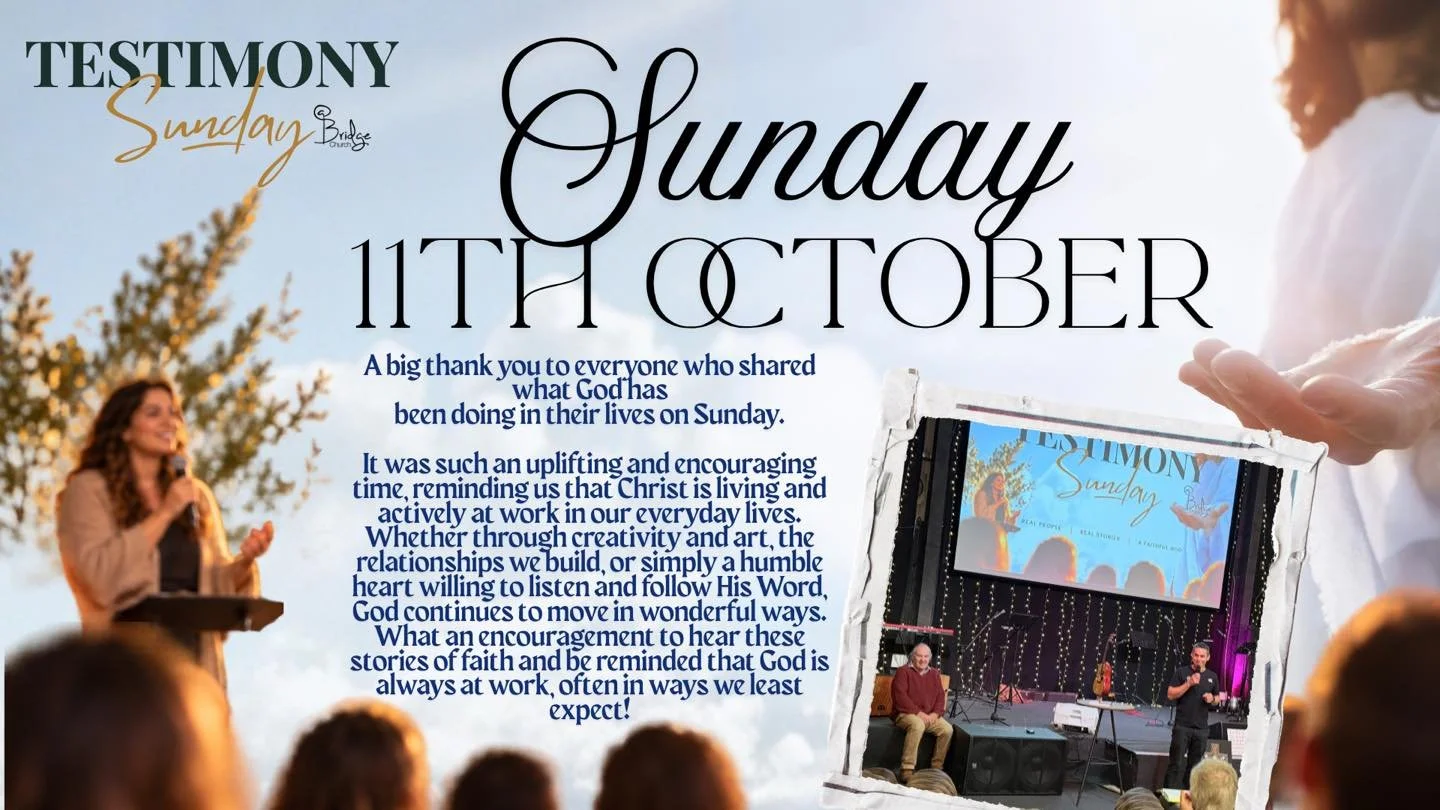 Yesterday was a morning of Testimony.