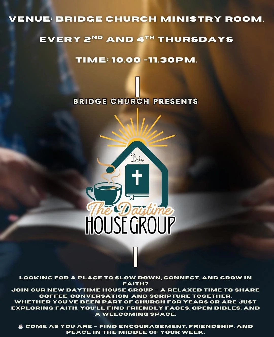 Coming up tomorrow at Bridge