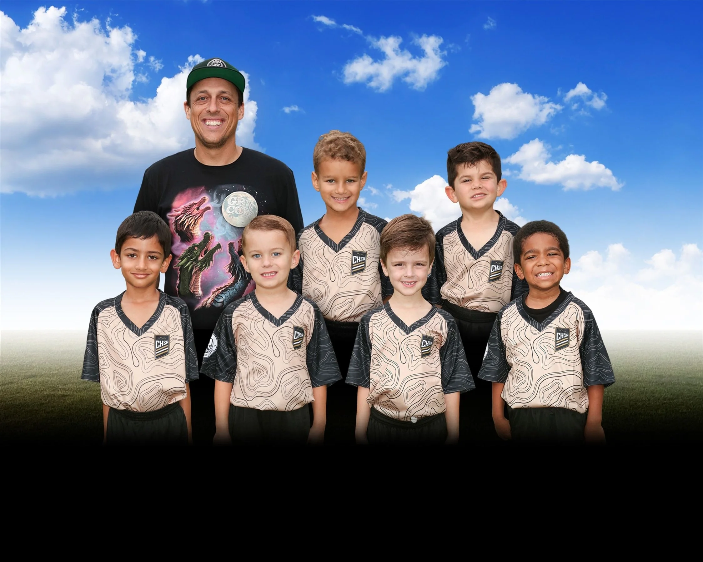BU6 Golden Black Dragons