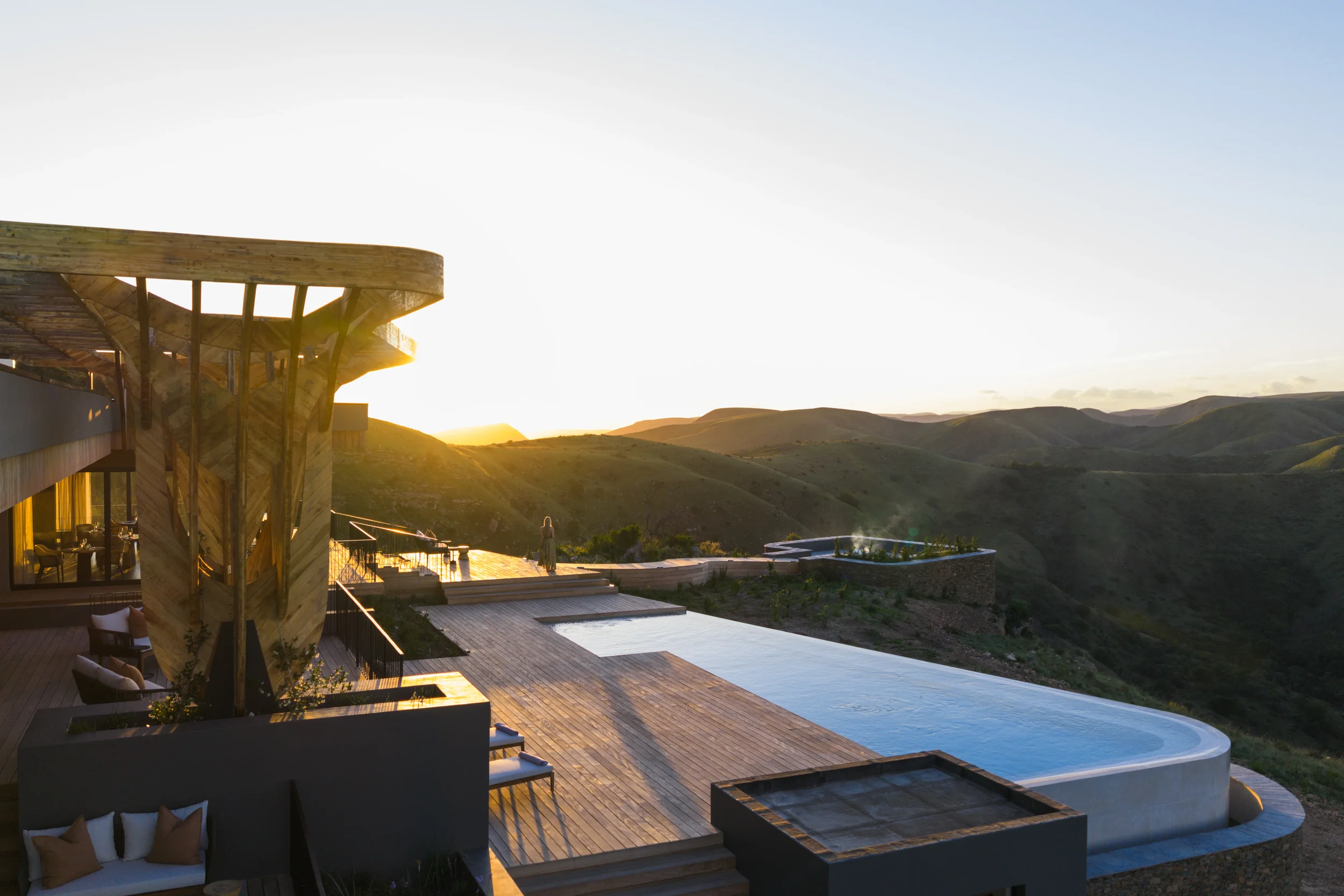 Hiddn pool at sunset.webp
