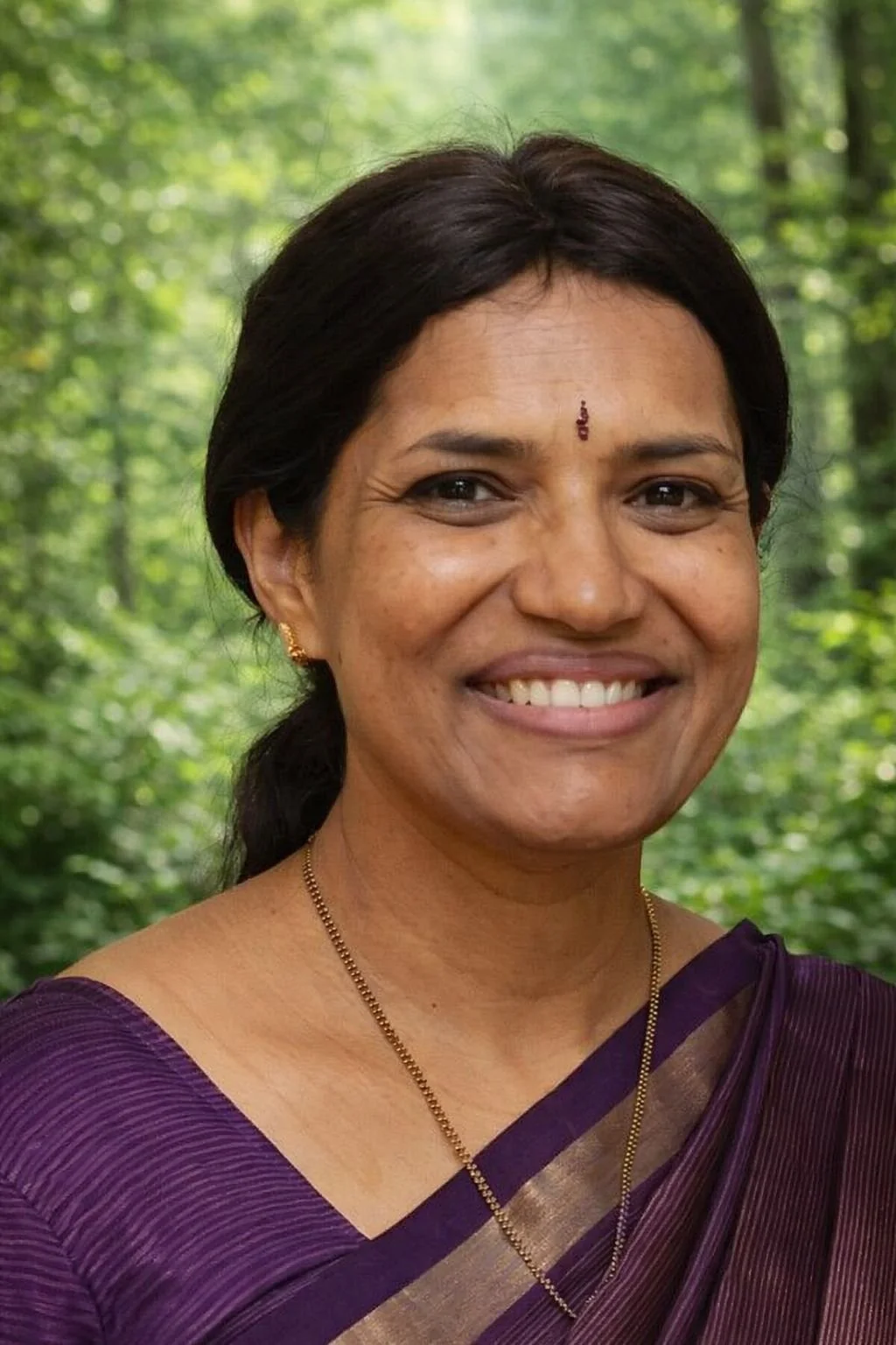 Mallika Reddy Robinson speaking at the Virtual Impact Show