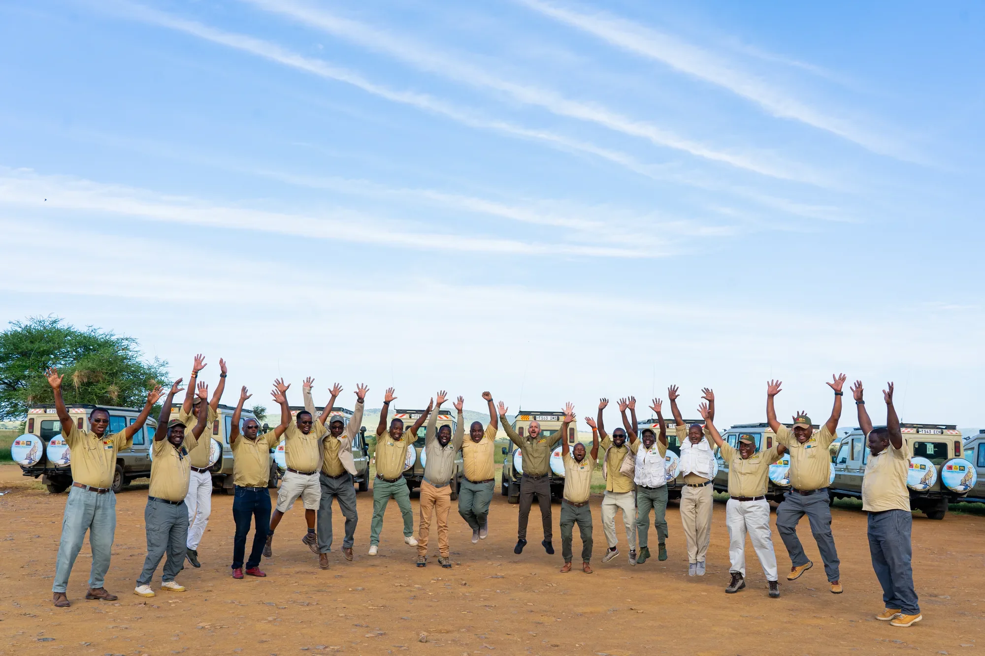 Takims Holidays 2026 guides jumping group photo.webp