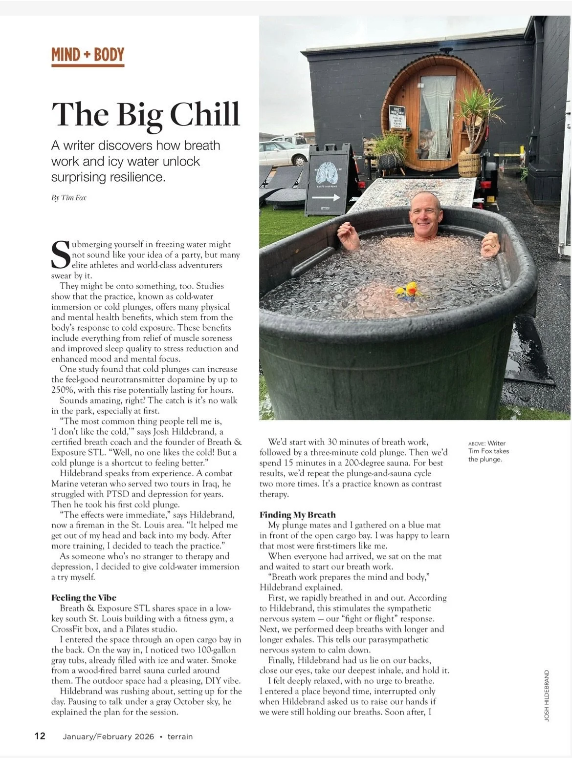 YOURS TRULY ✨🔥🫶🏽 featured in @terrain_magazine! We couldn&rsquo;t be more stoked for this piece, beautifully written by Tim Fox.

If you&rsquo;re in the St.Louis, pick up a copy or you can access the digital copy 📍link on our bio. 

Share with fr