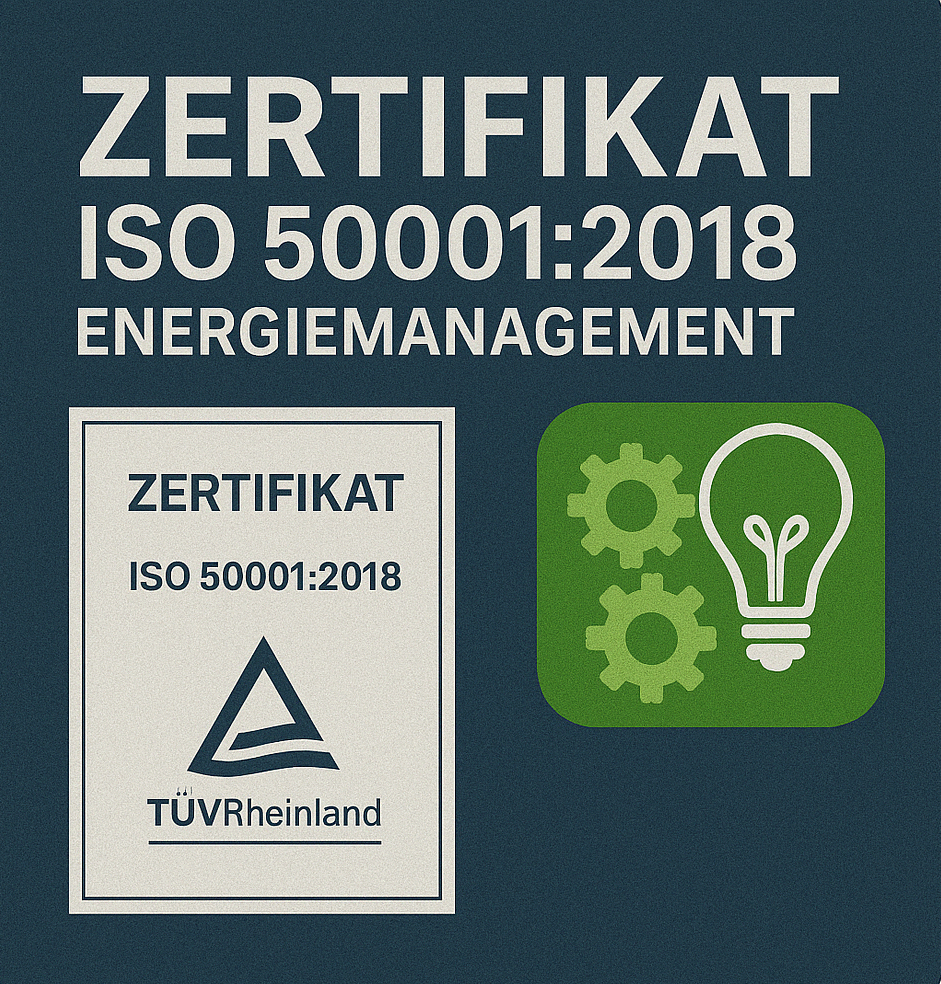 Zertifiziertes Energiemanagement für eine nachhaltige Zukunft!