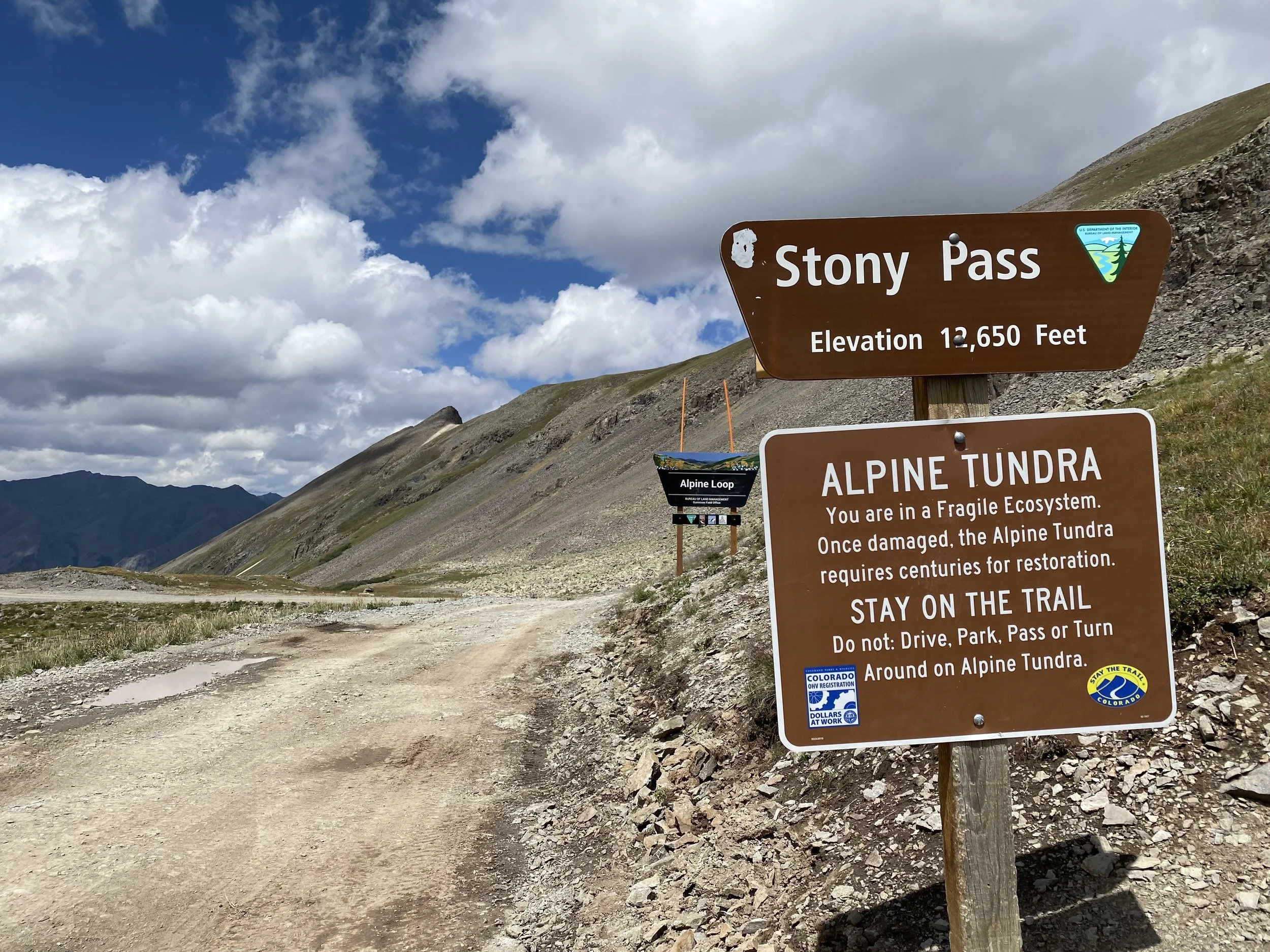 Stony and Cinnamon Pass