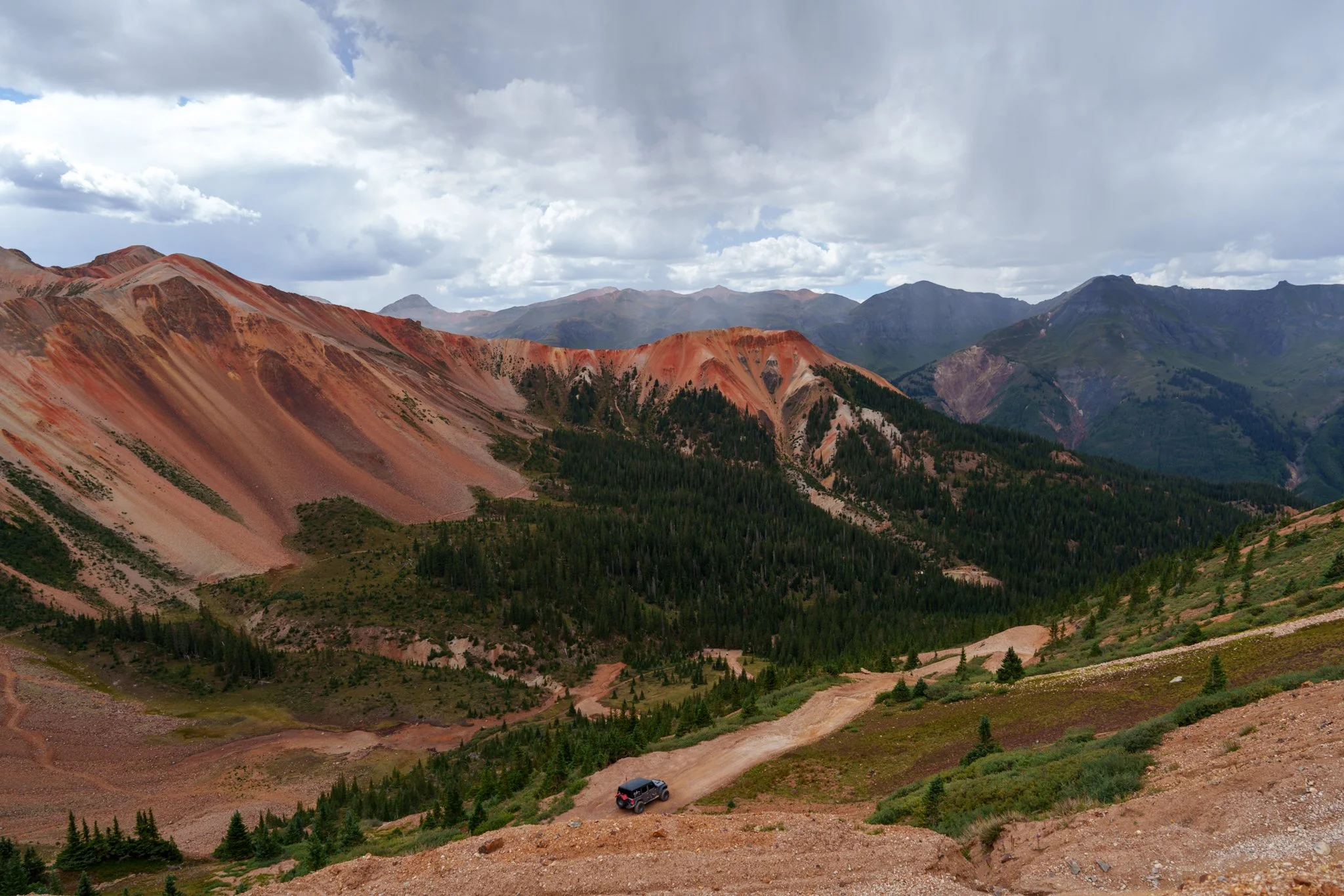 Picayune and Placer Gulches, Sound Democrat Mill, and California, Hurricane, and Corkscrew Passes