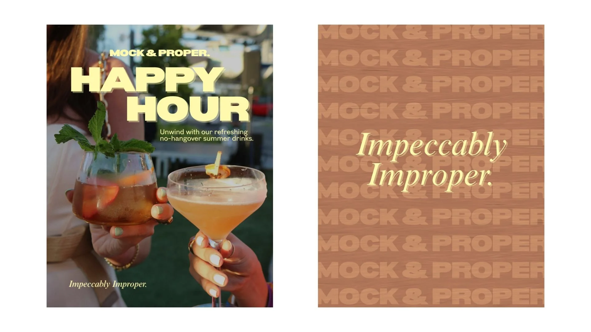 Mock & Proper | Branding for Social