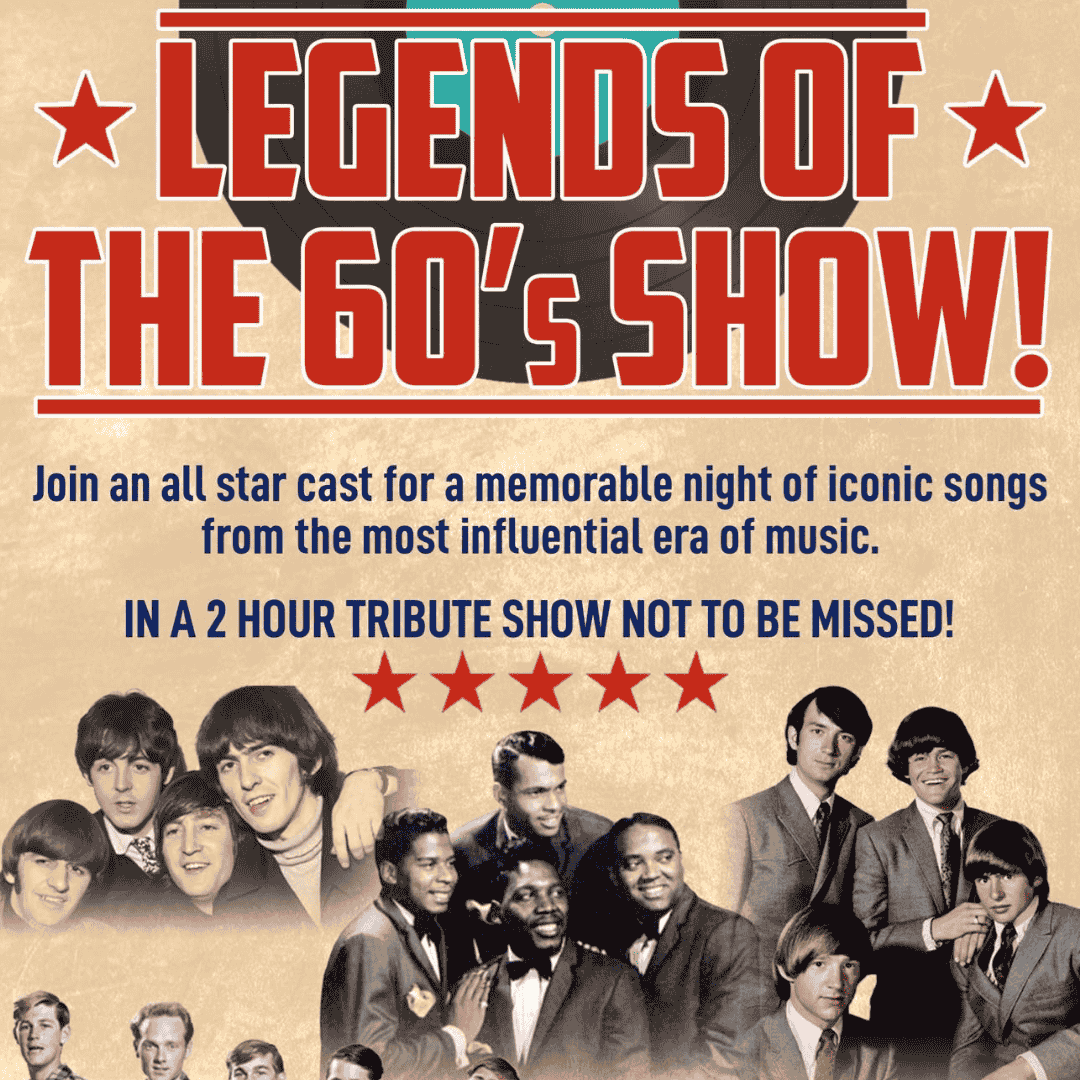 Legends of the 60s Show (20th August 2026)