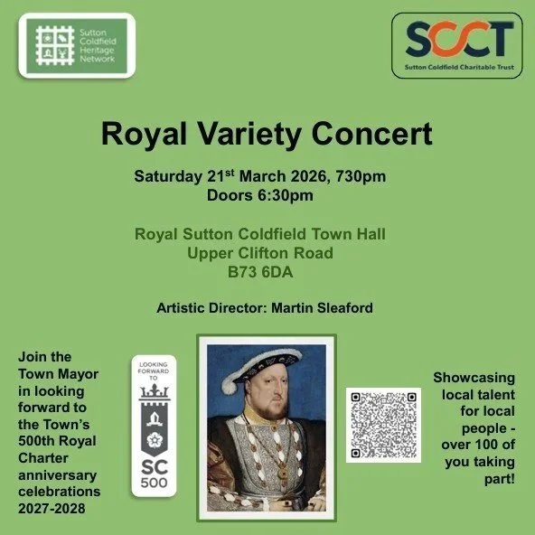 Royal Variety Concert - Sutton Coldfield Heritage Network (21st March 2026)