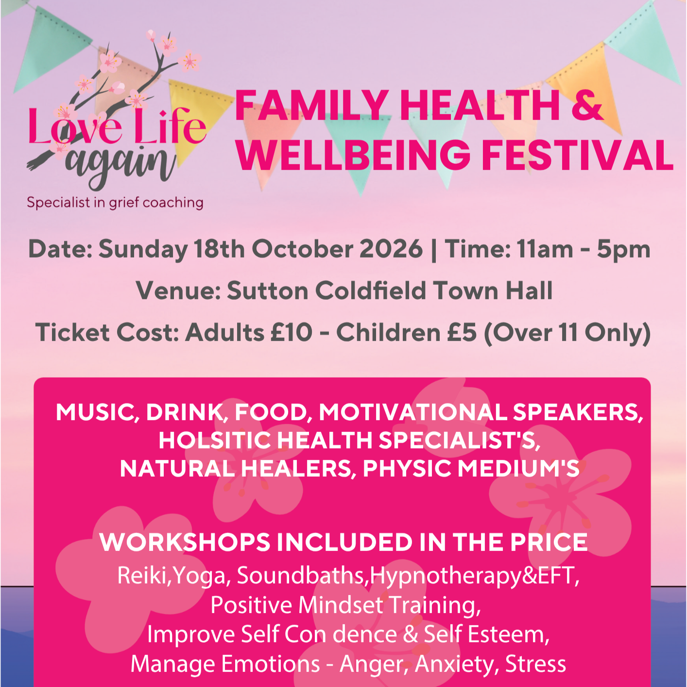 Family Health &amp; Wellbeing Festival (18th October 2026)