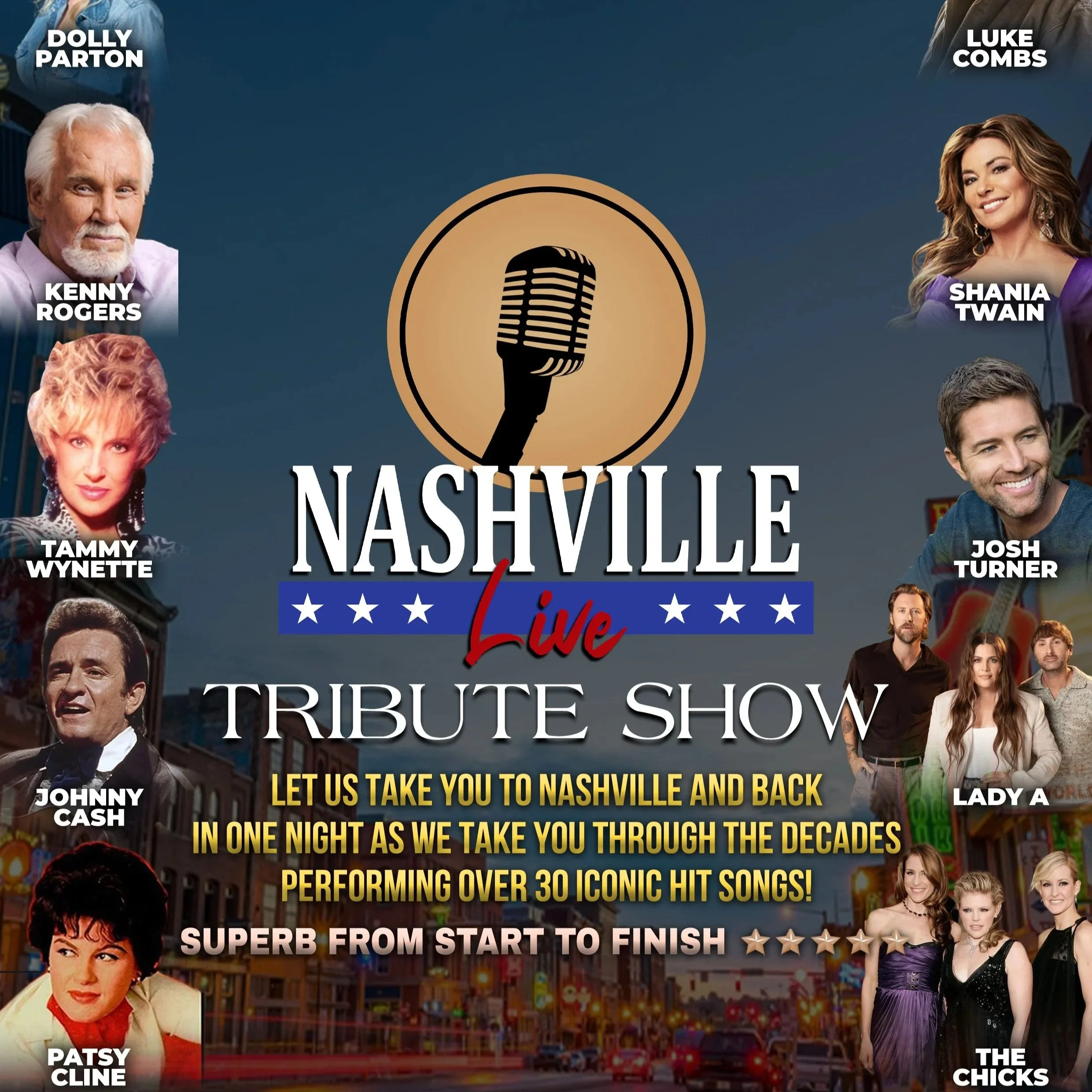 Nashville Live Tribute Show (30th January 2027)