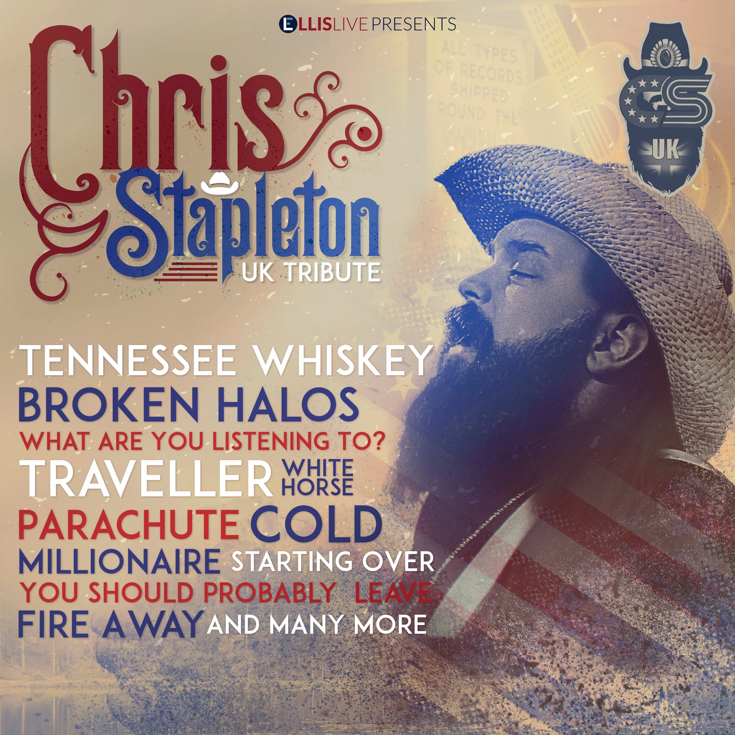 Chris Stapleton UK Tribute (20th September 2026)