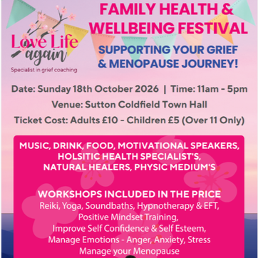 Family Health &amp; Wellbeing Festival (18th October 2026)