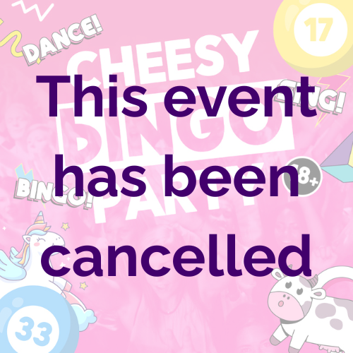Cheesy Bingo (17th July 2026) - cancelled