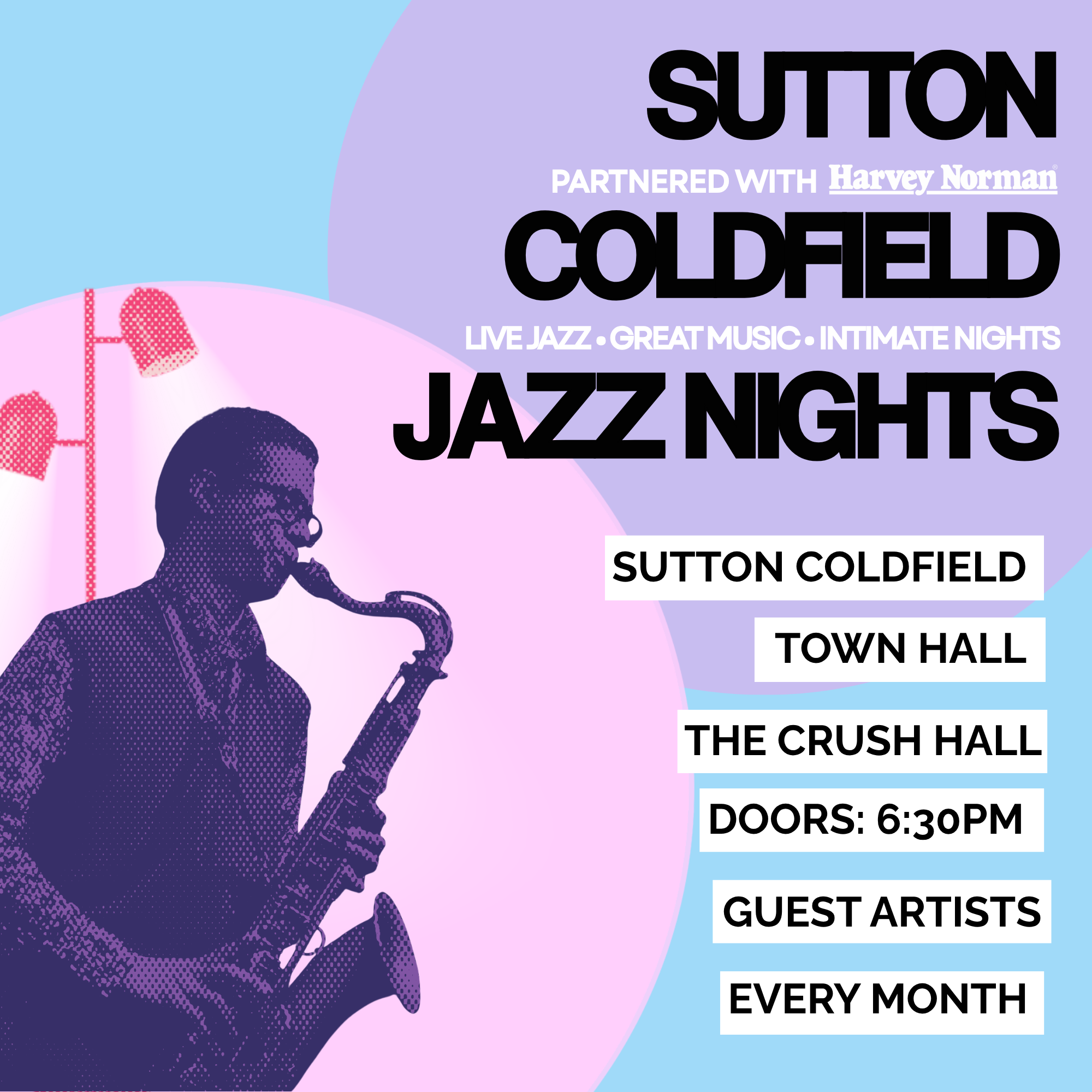 Sutton Coldfield Jazz Nights - Christmas Special (Monday 14th December 2026)