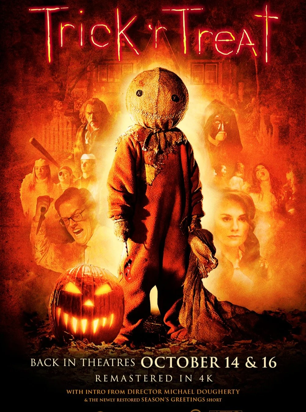 IN ONE WEEK
Trick 'R Treat returns to theatres for the first time in 4K on October 14 &amp; 16

Get tickets now @ FathomEntertainment.com
#trickrtreat #sponsored @FathomEntertainment
