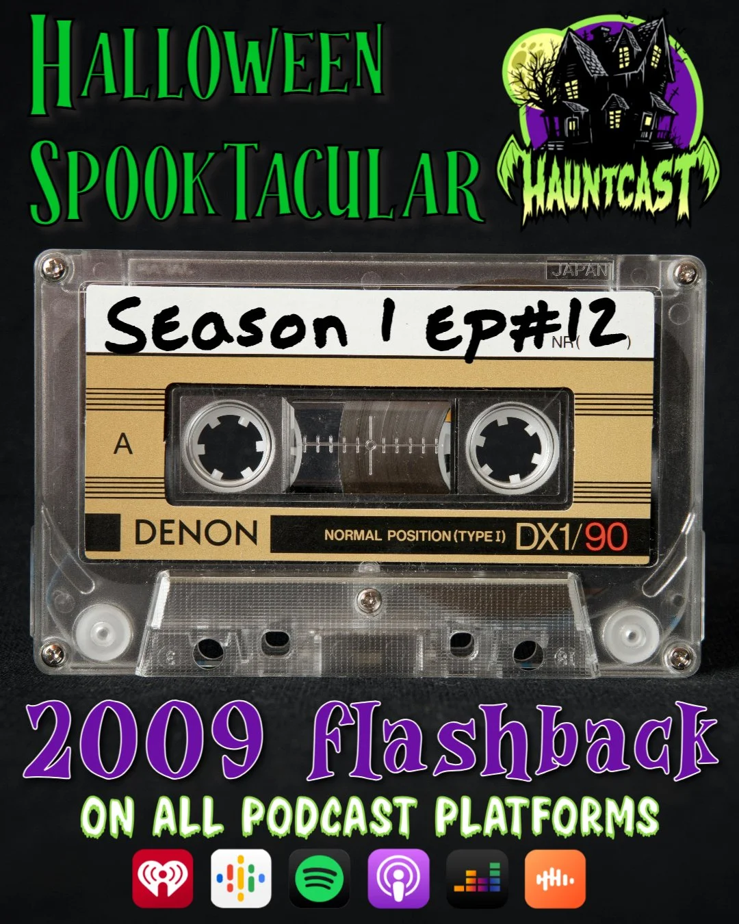 NIGHT OF FRIGHTS: FULL LENGTH HALLOWEEN SHOW - FLASHBACK
SEASON 1 Episode 12: Night of Fright - Originally posted October 2, 2009
Tricks and Treats this time out featuring an interview with Jim Weilock of Graveside Manor, News From Beyond, the Top Te