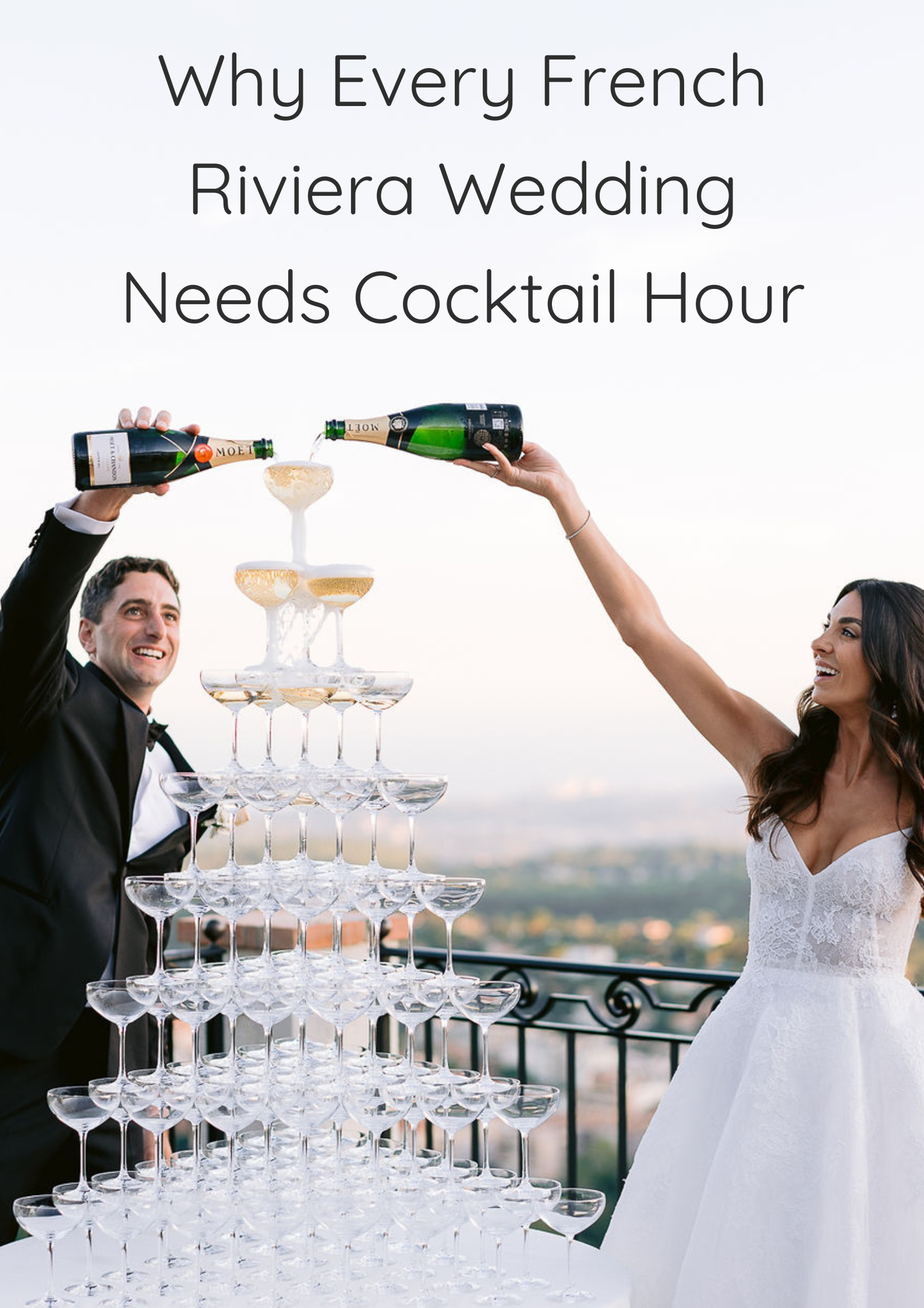 Golden Hour Elegance: Why Every French Riviera Wedding Needs a Cocktail Hour