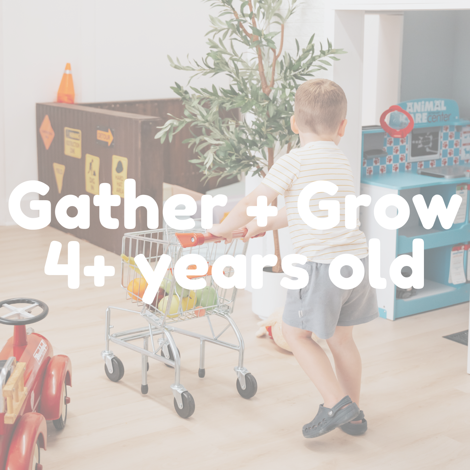 Gather + Grow: Ages 4+ years old